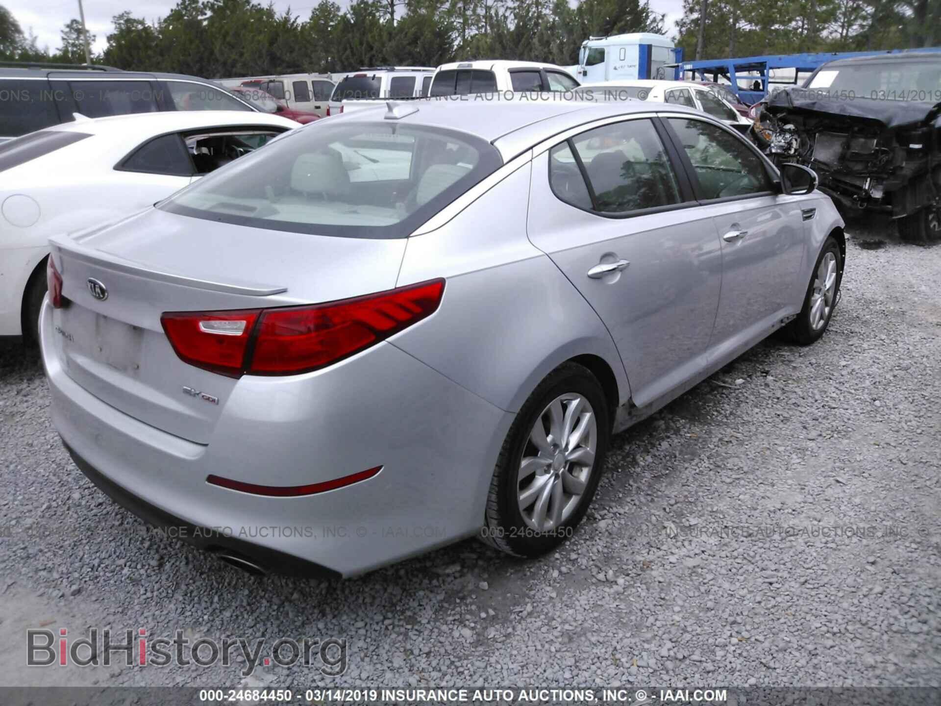 2014 KIA OPTIMA - VIN: 5XXGN4A73EG308949 - Фото 4