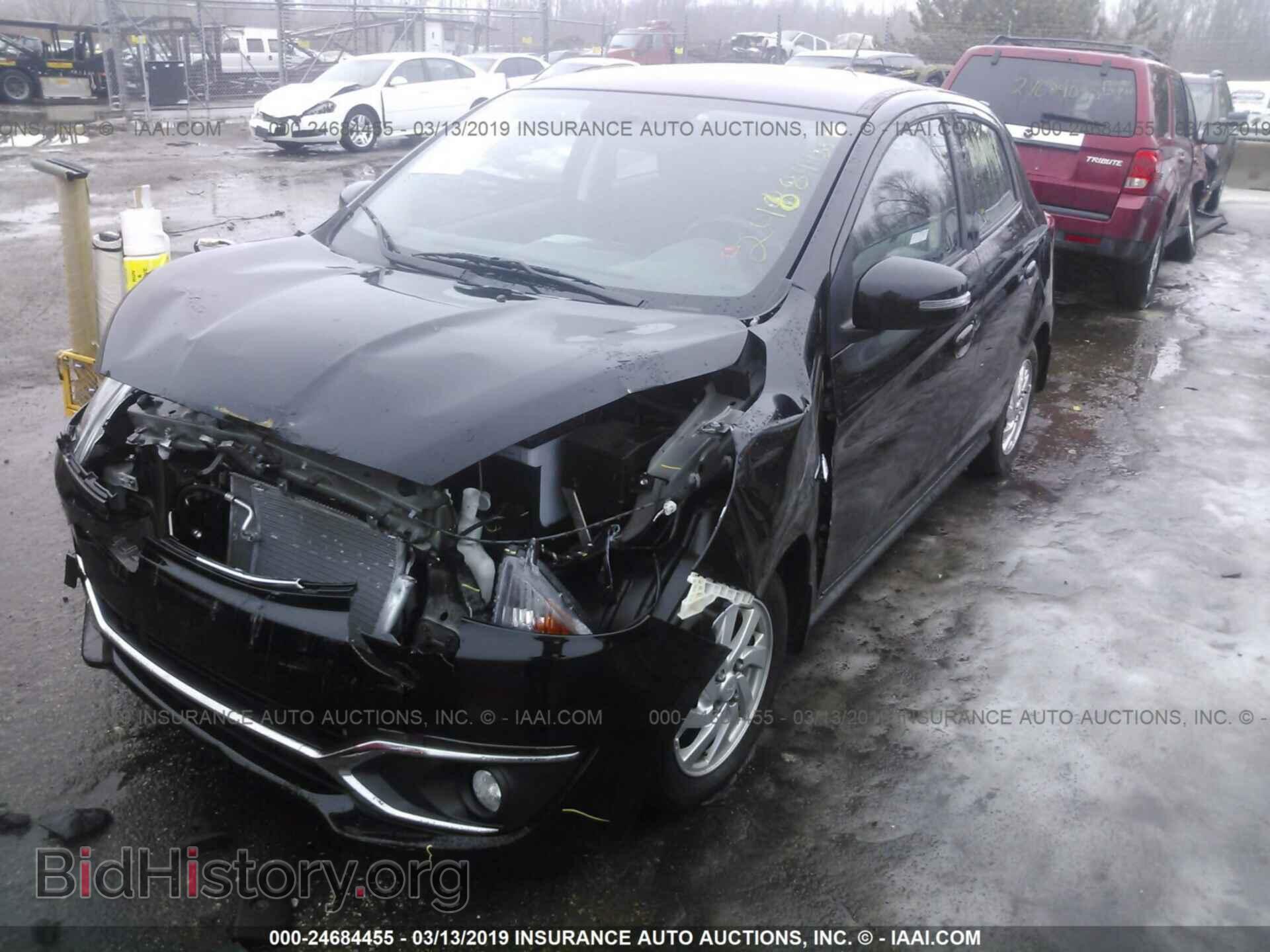2017 MITSUBISHI MIRAGE - VIN: ML32A4HJ6HH016391 - Фото 2