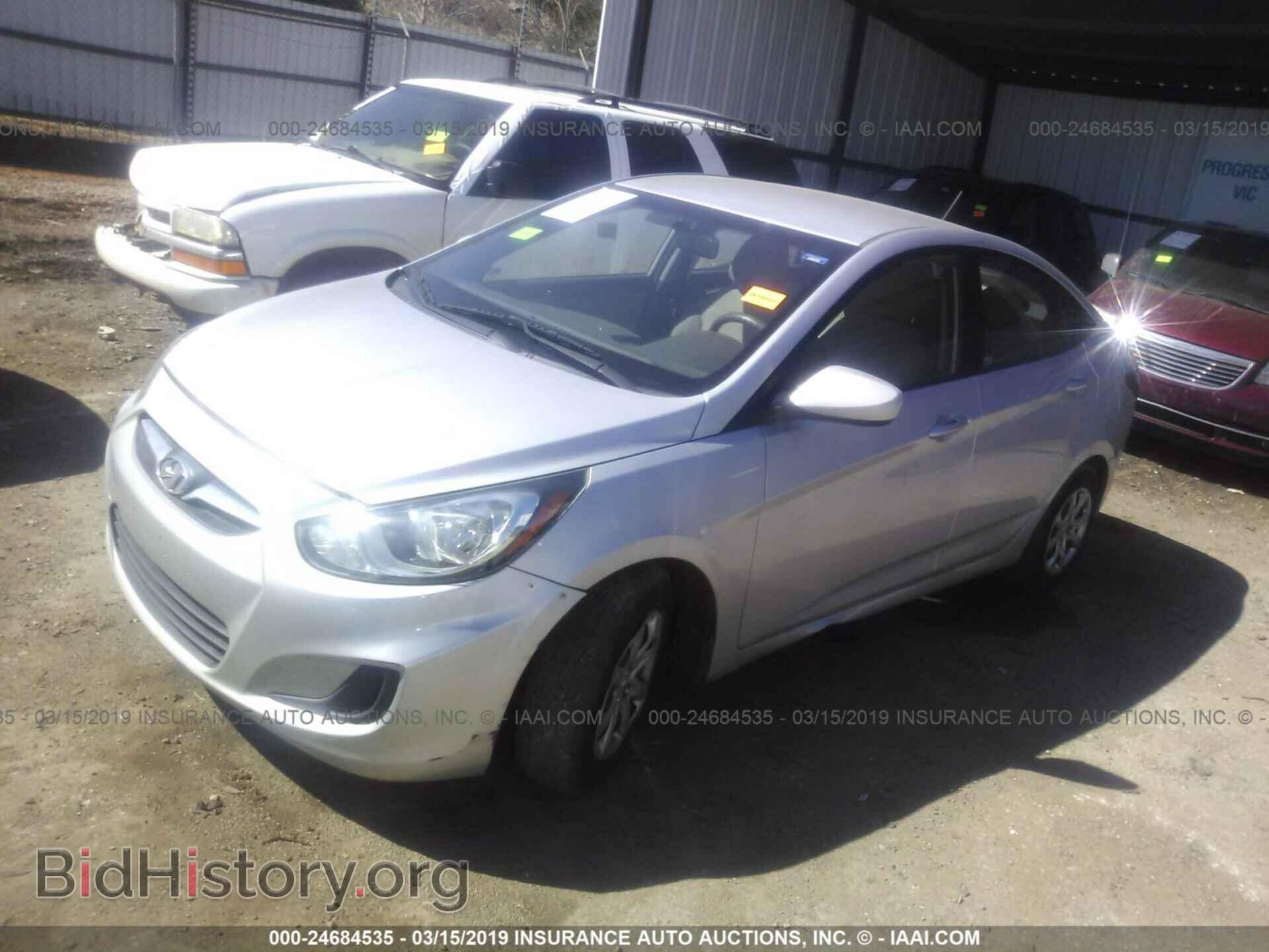 2014 HYUNDAI ACCENT - VIN: KMHCT4AE2EU616526 - Фото 2