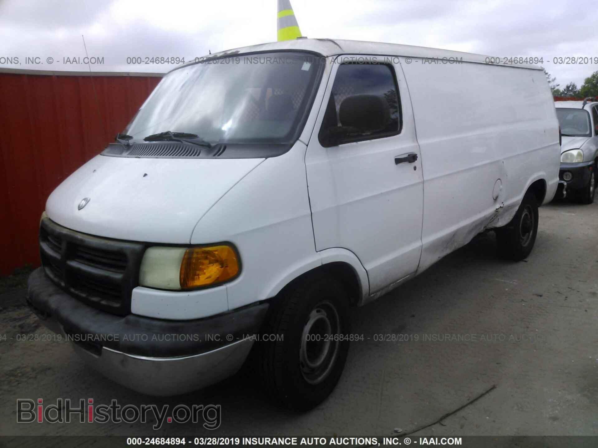 2001 DODGE RAM VAN - VIN: 2B7JB21Y01K504773 - Фото 2