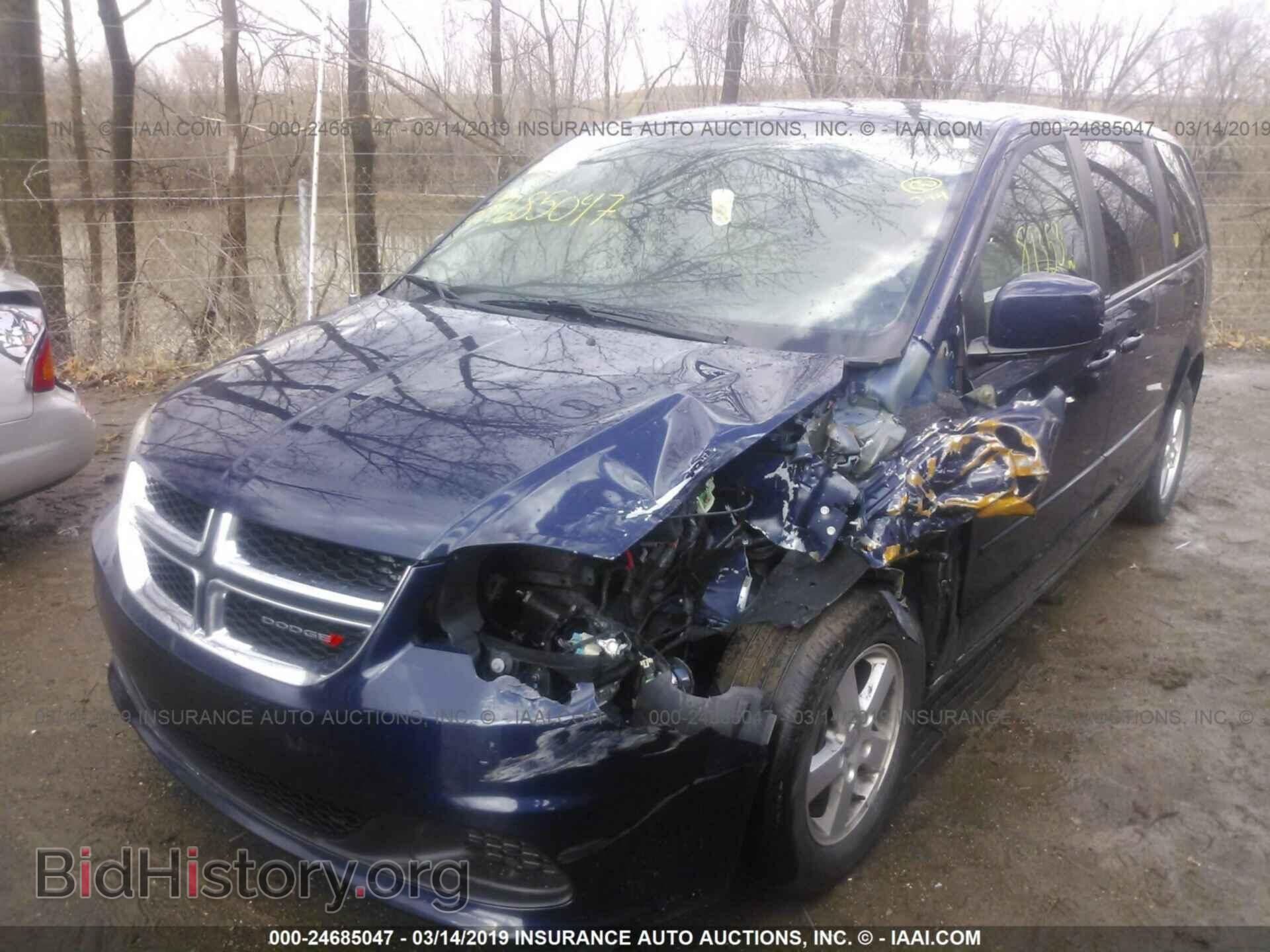 2012 DODGE GRAND CARAVAN - VIN: 2C4RDGBG9CR407145 - Фото 2