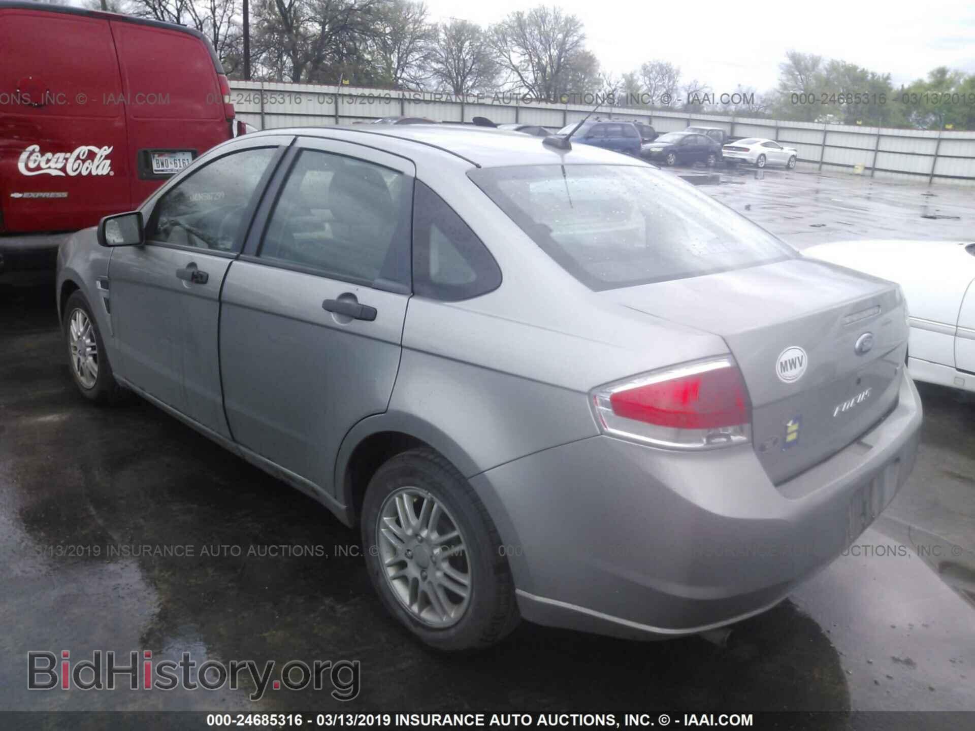 2008 FORD FOCUS - VIN: 1FAHP35N68W294183 - Фото 3