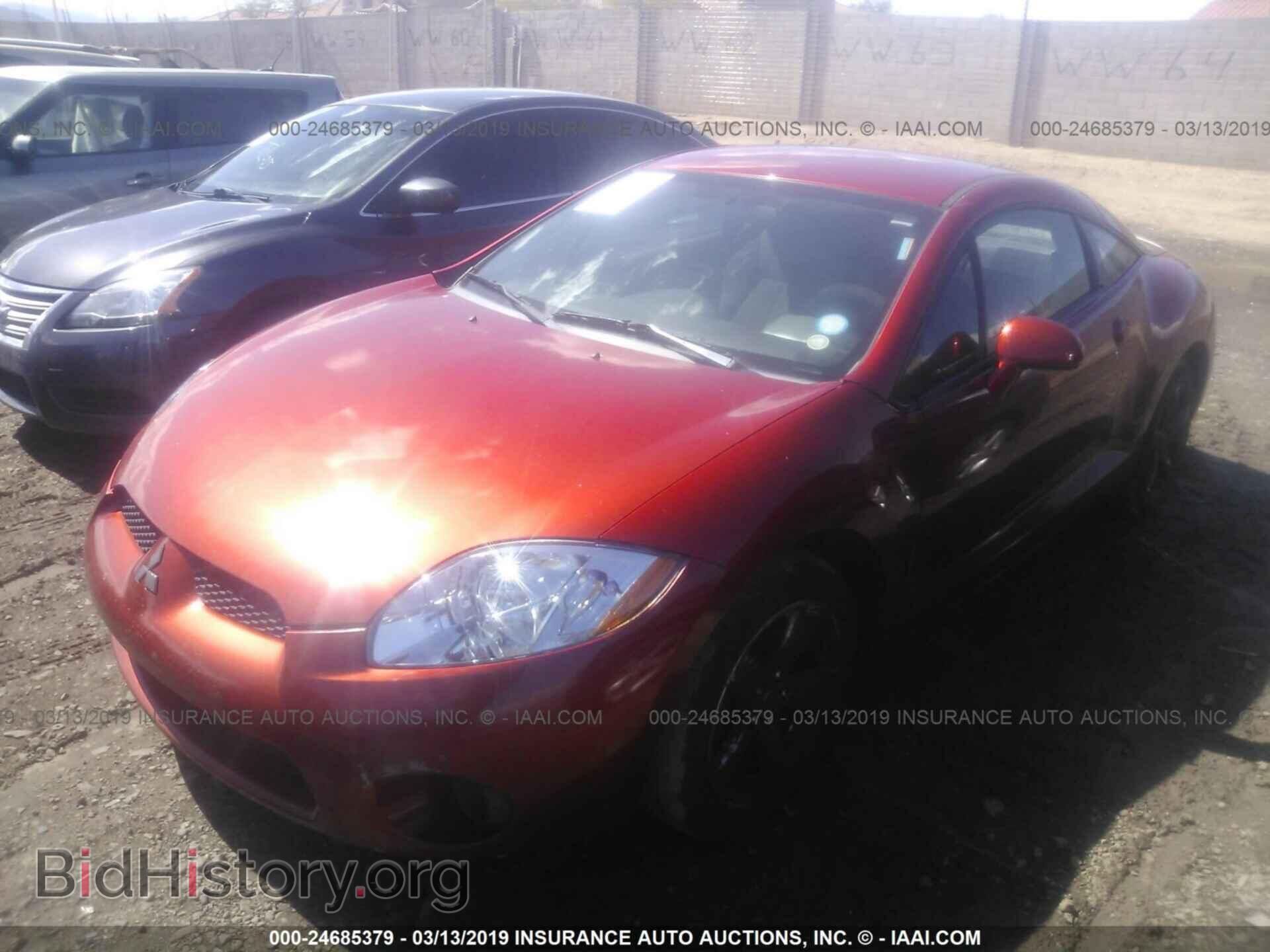 2008 MITSUBISHI ECLIPSE - VIN: 4A3AK24F58E008258 - Фото 2