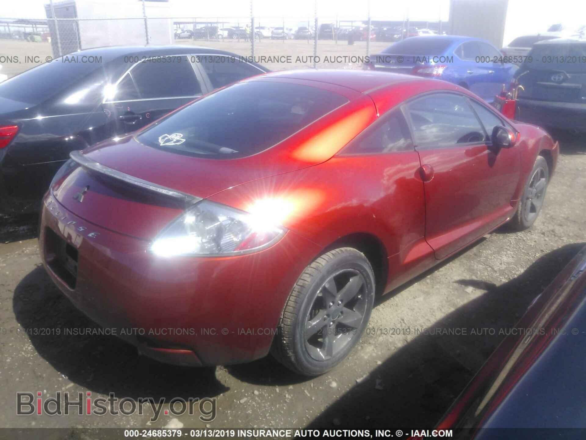 2008 MITSUBISHI ECLIPSE - VIN: 4A3AK24F58E008258 - Фото 4