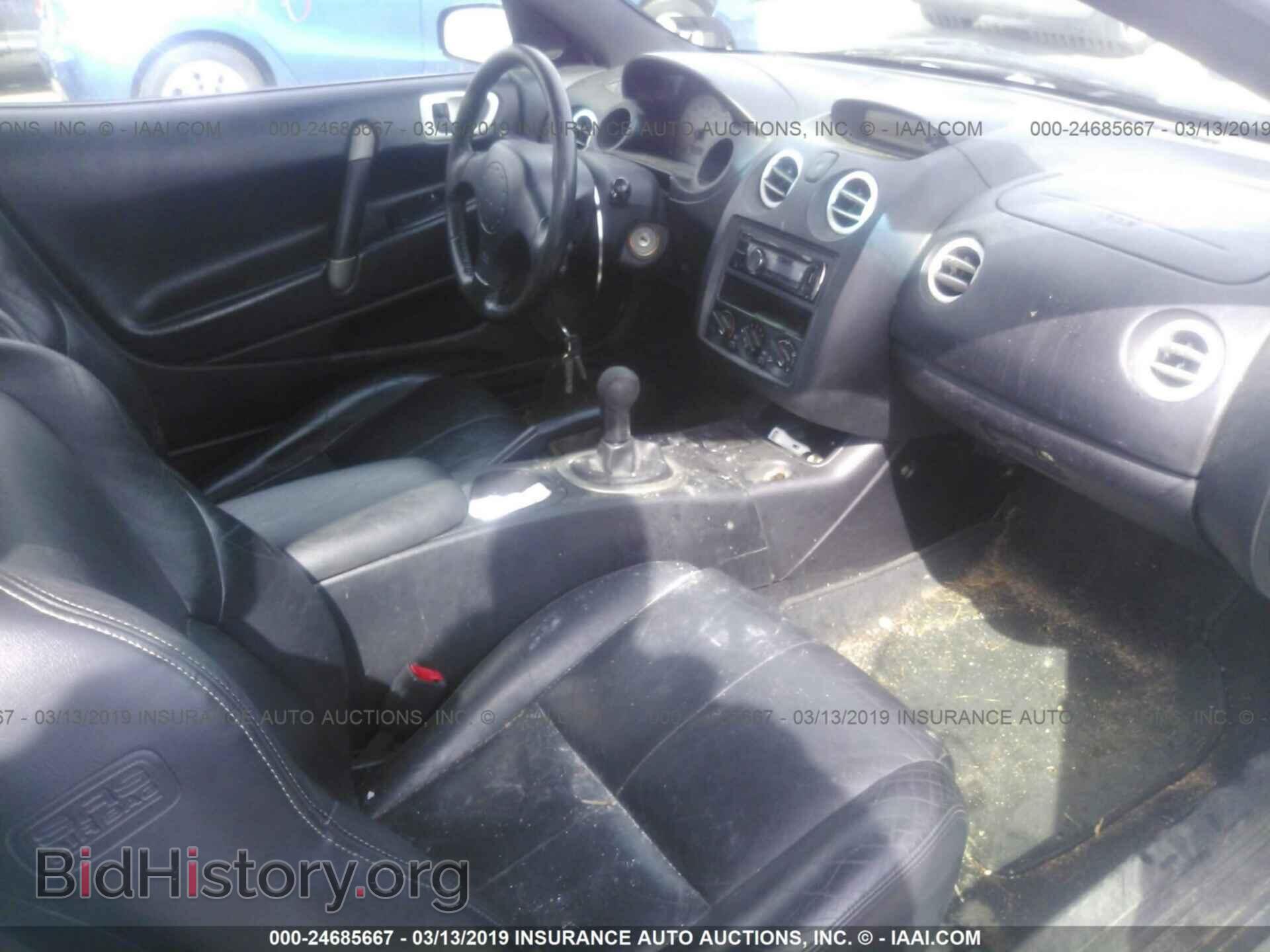 2001 MITSUBISHI ECLIPSE - VIN: 4A3AC54H81E042393 - Фото 5