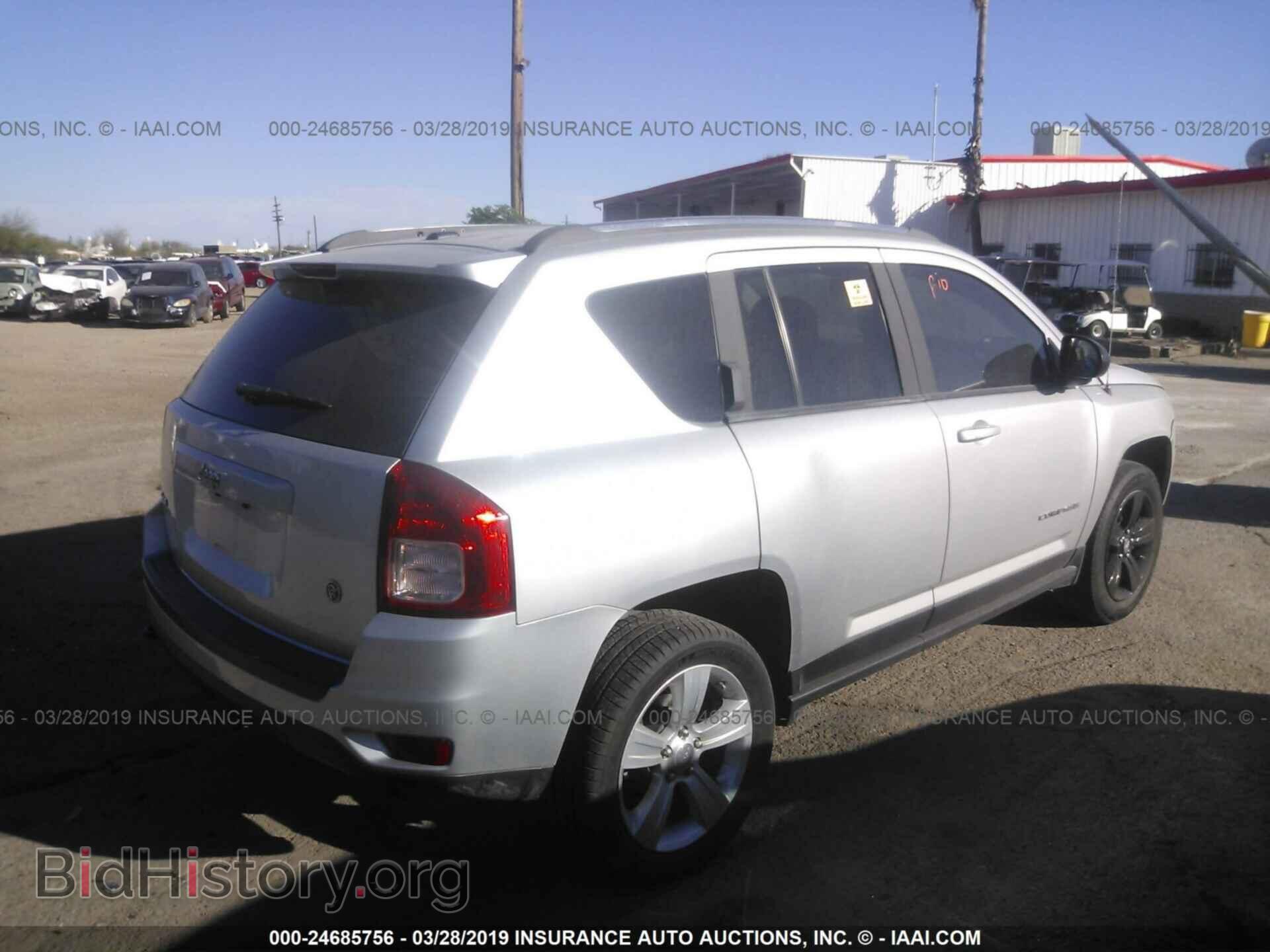 2012 JEEP COMPASS - VIN: 1C4NJDBB4CD676747 - Фото 4