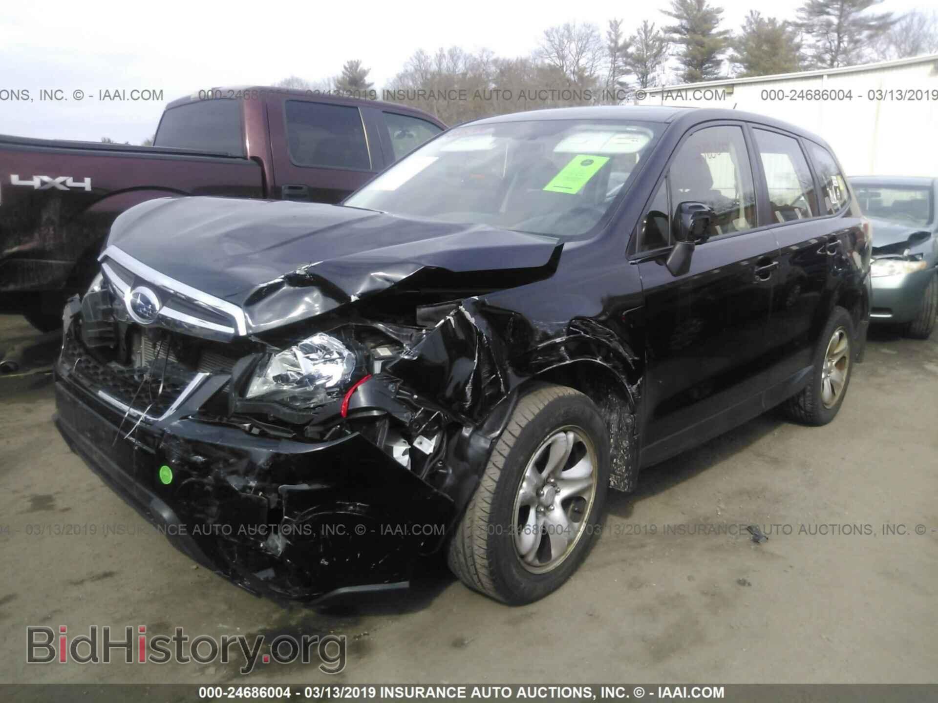2014 SUBARU FORESTER - VIN: JF2SJAAC5EH447440 - Фото 2