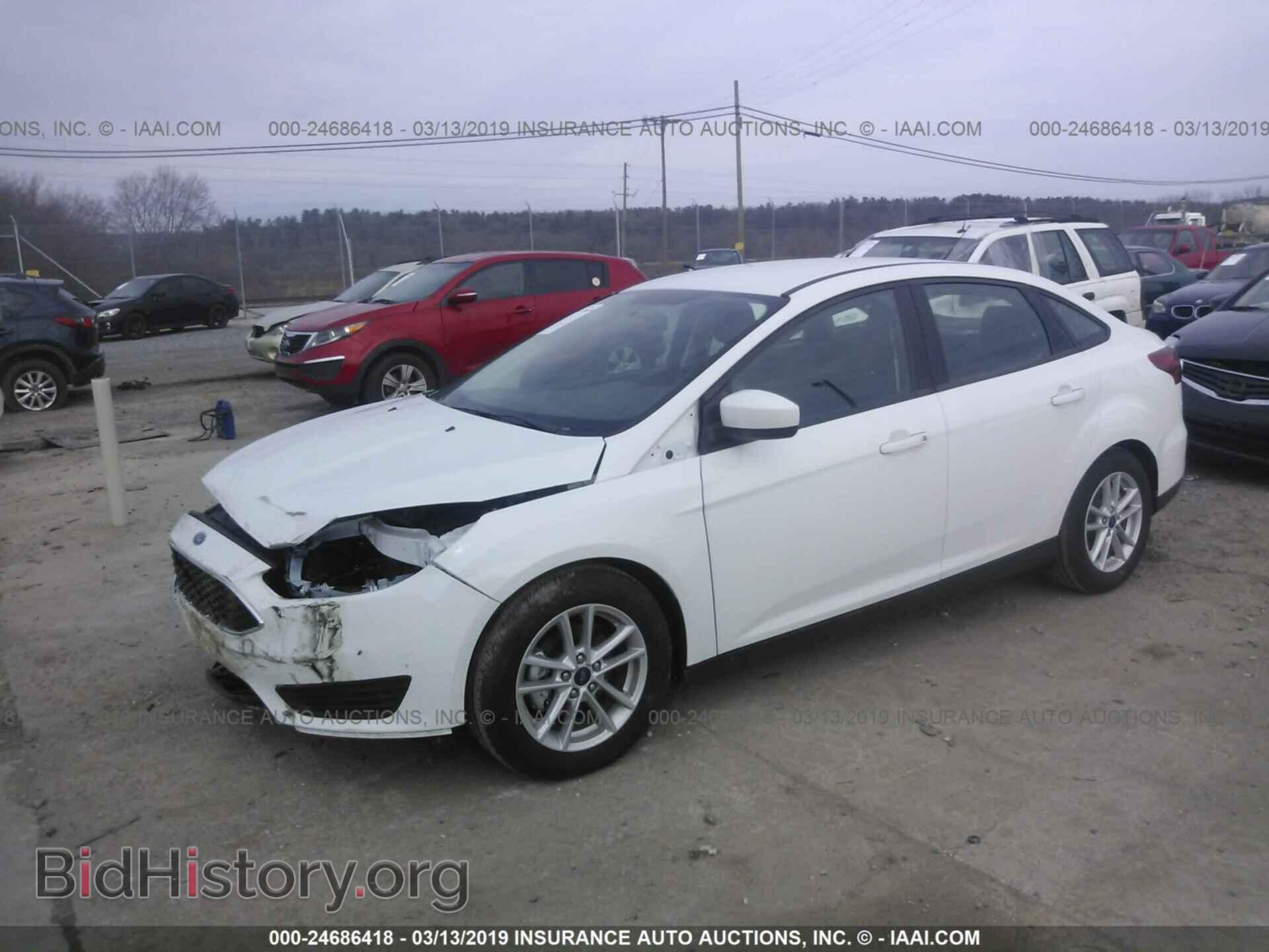 2018 FORD FOCUS - VIN: 1FADP3FE9JL307710 - Фото 2