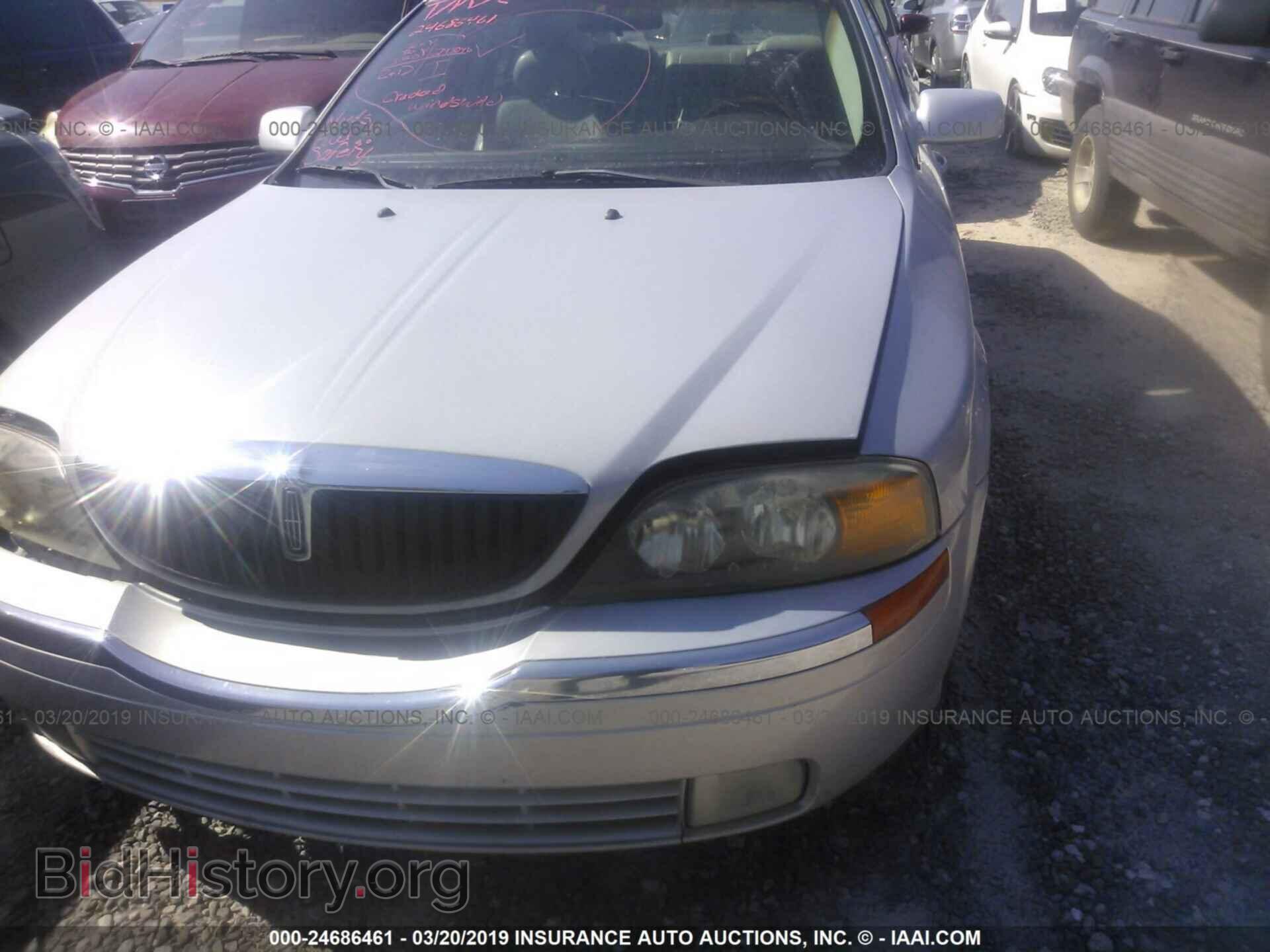 2001 LINCOLN LS - VIN: 1LNHM86SX1Y623641 - Фото 2