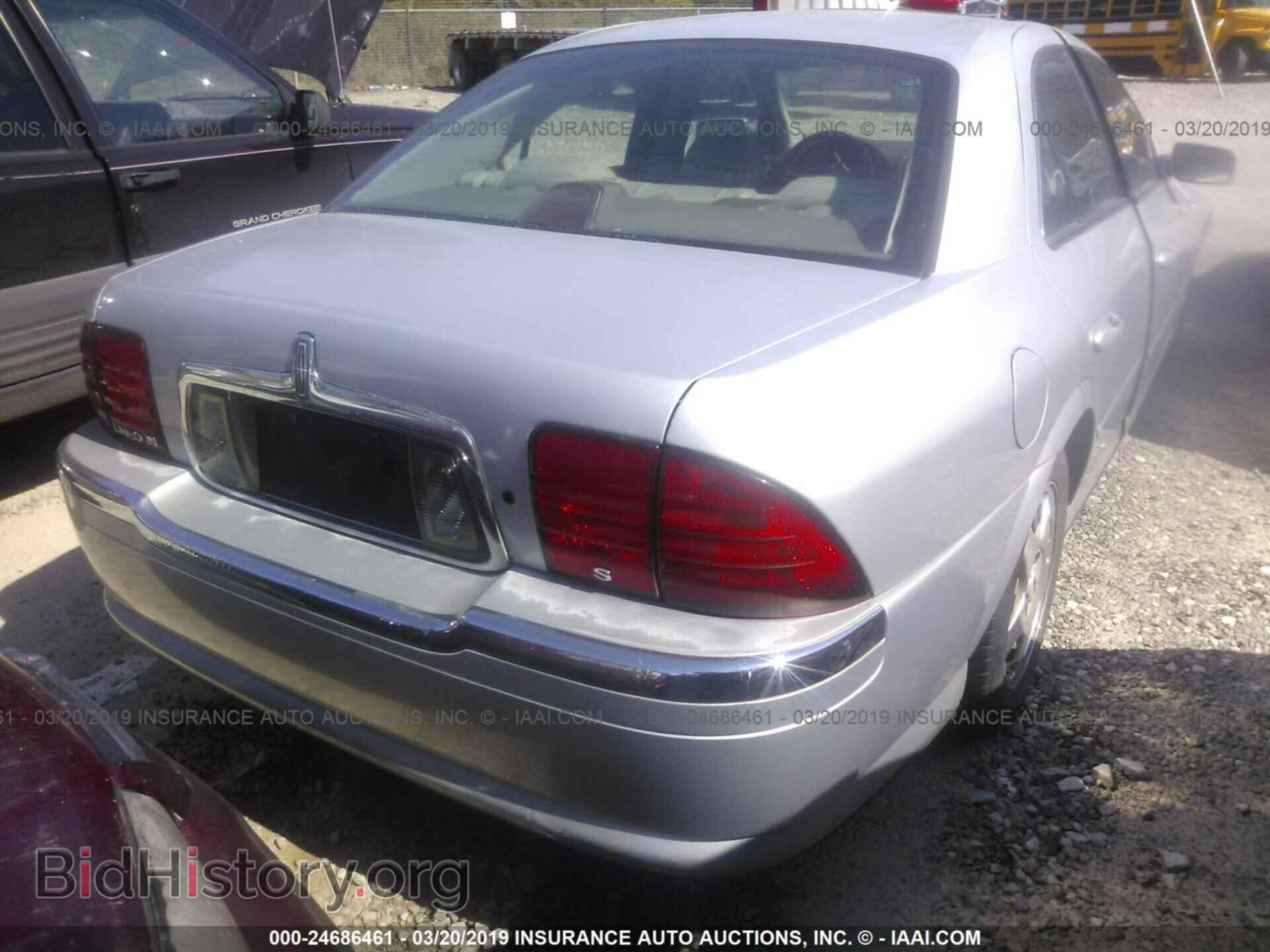 2001 LINCOLN LS - VIN: 1LNHM86SX1Y623641 - Фото 4