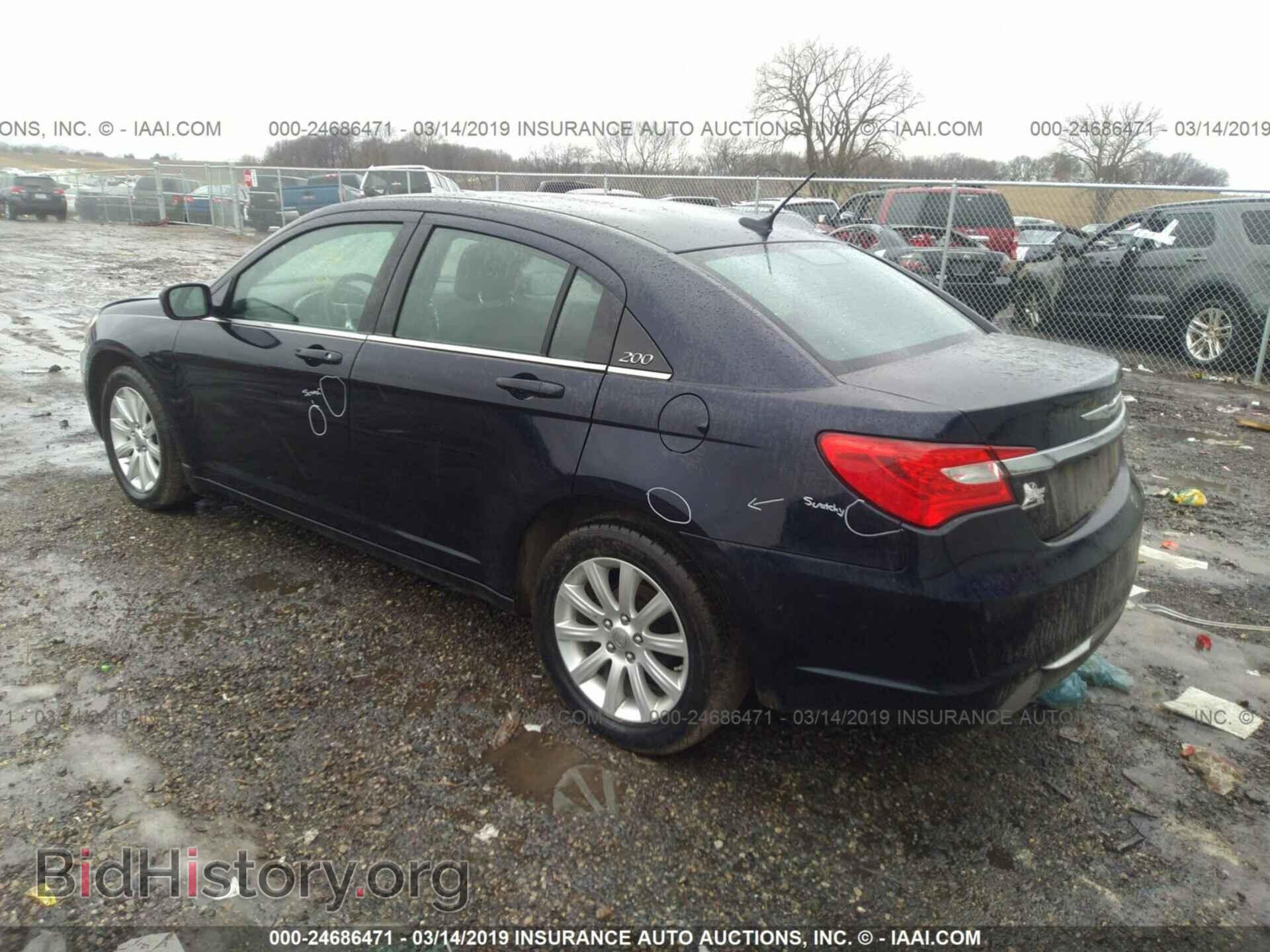 2012 CHRYSLER 200 - VIN: 1C3CCBBB2CN219259 - Фото 3