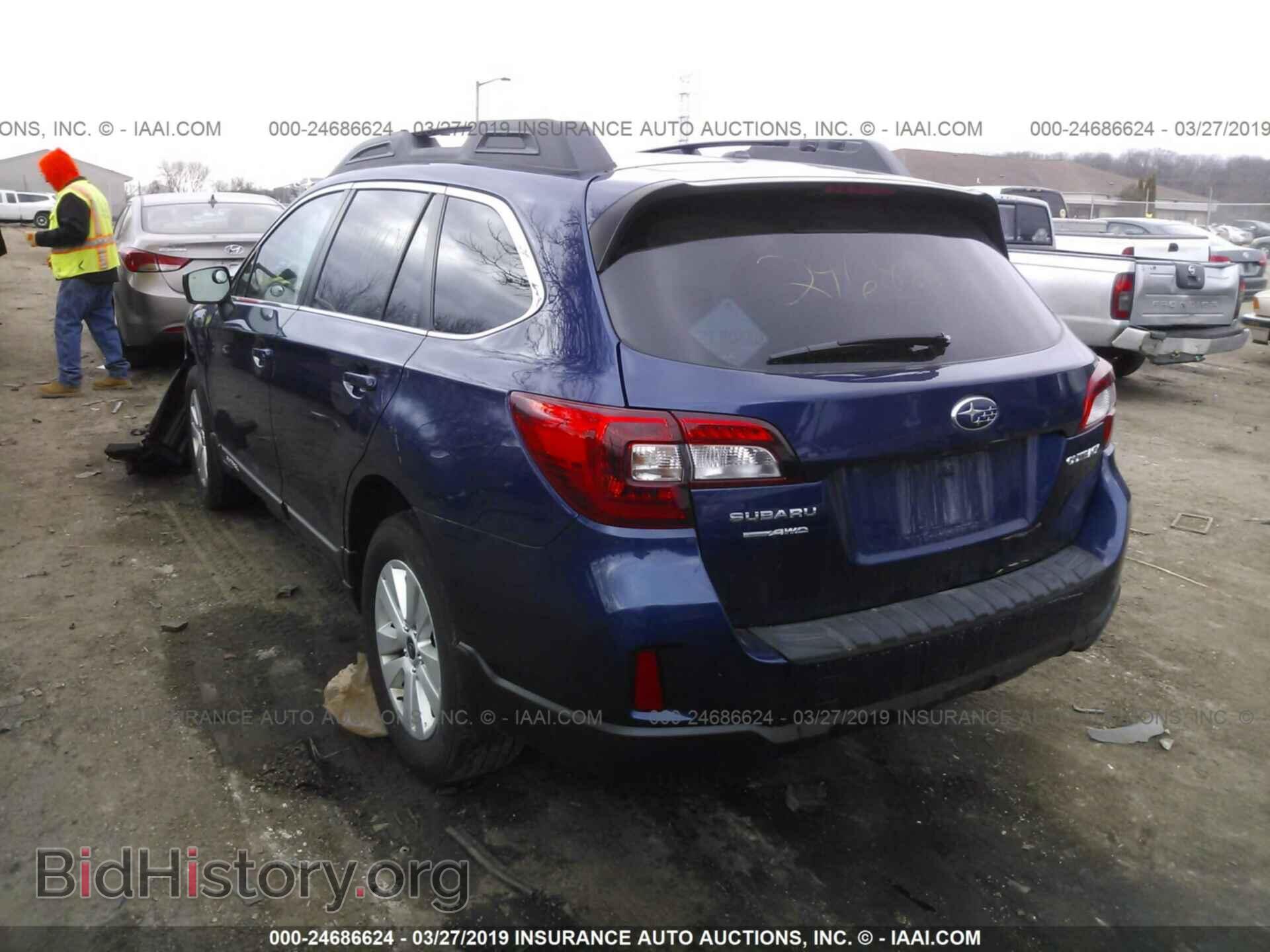 2015 SUBARU OUTBACK - VIN: 4S4BSBCC6F3362261 - Фото 3