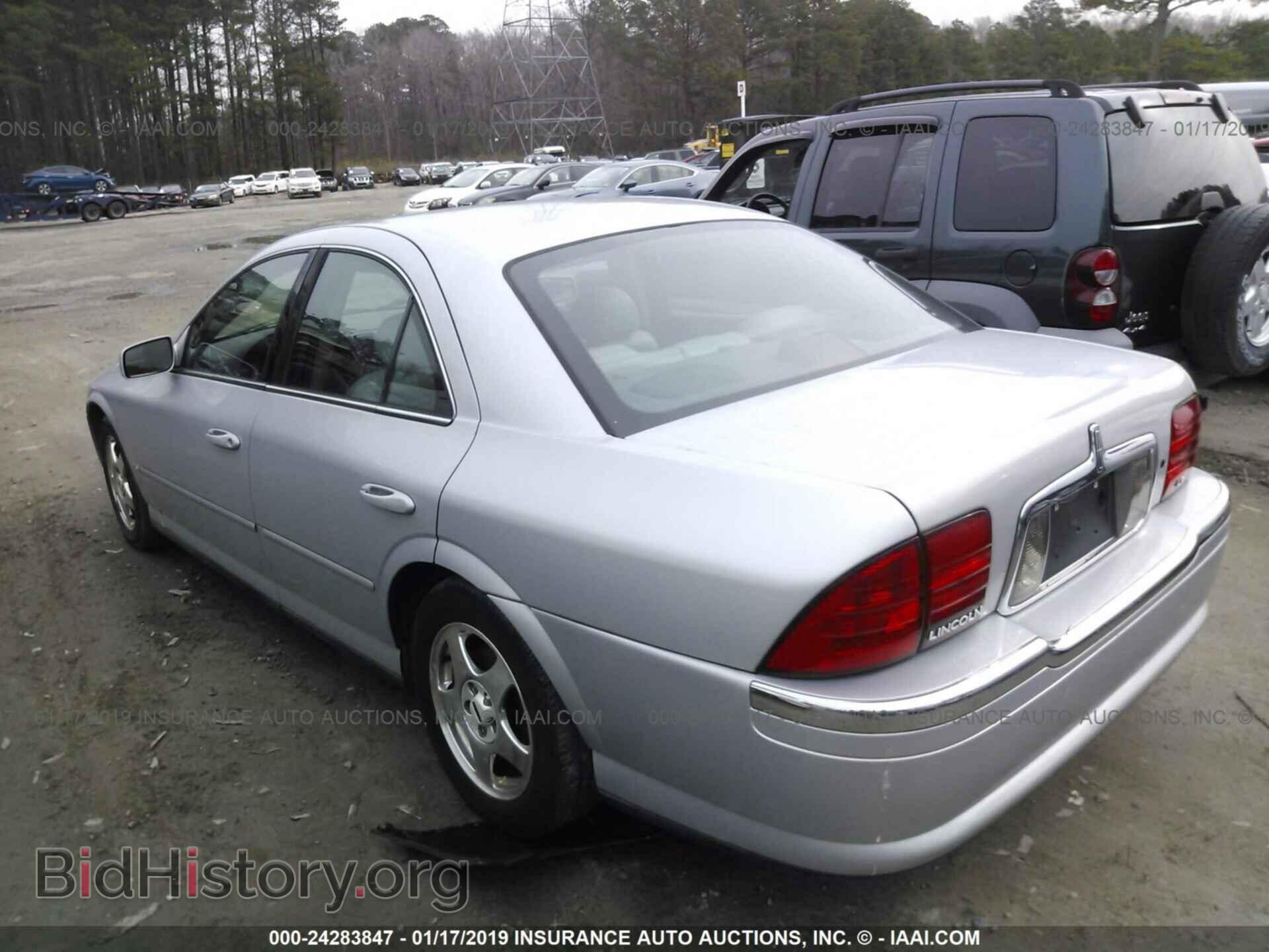 2000 LINCOLN LS - VIN: 1LNHM86S9YY795458 - Фото 3