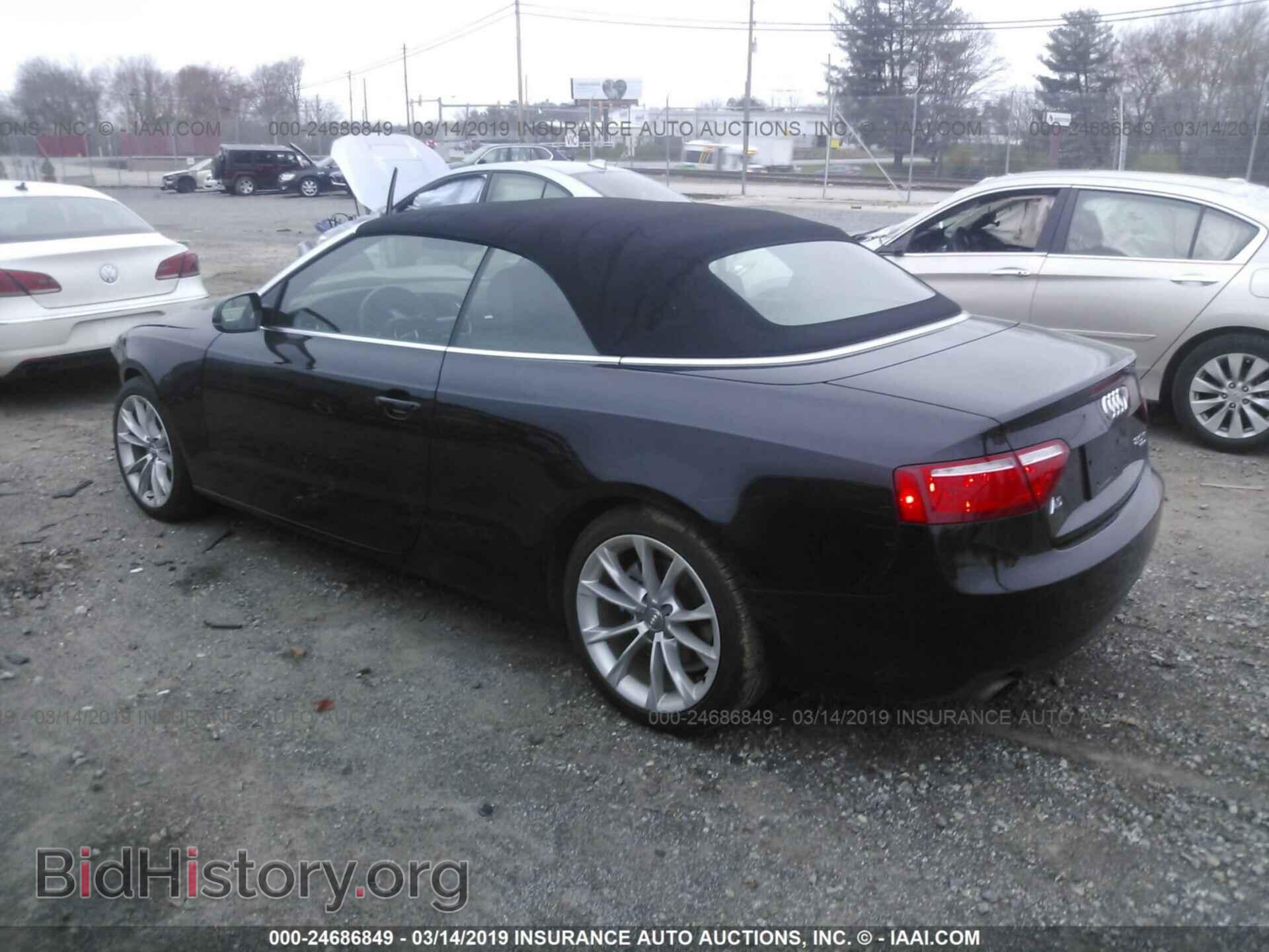 2013 AUDI A5 - VIN: WAUCFAFH5DN016196 - Фото 3