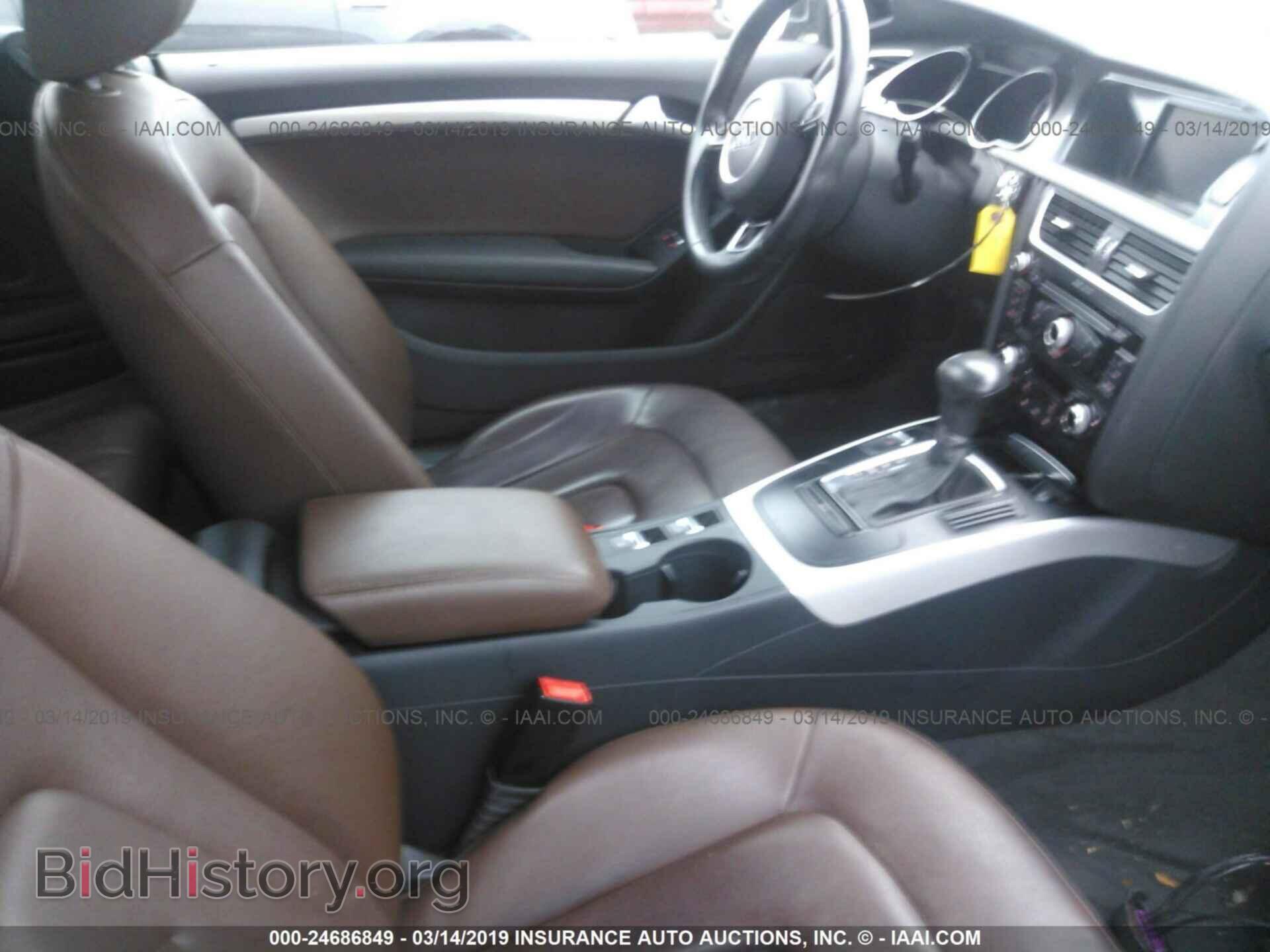 2013 AUDI A5 - VIN: WAUCFAFH5DN016196 - Фото 5