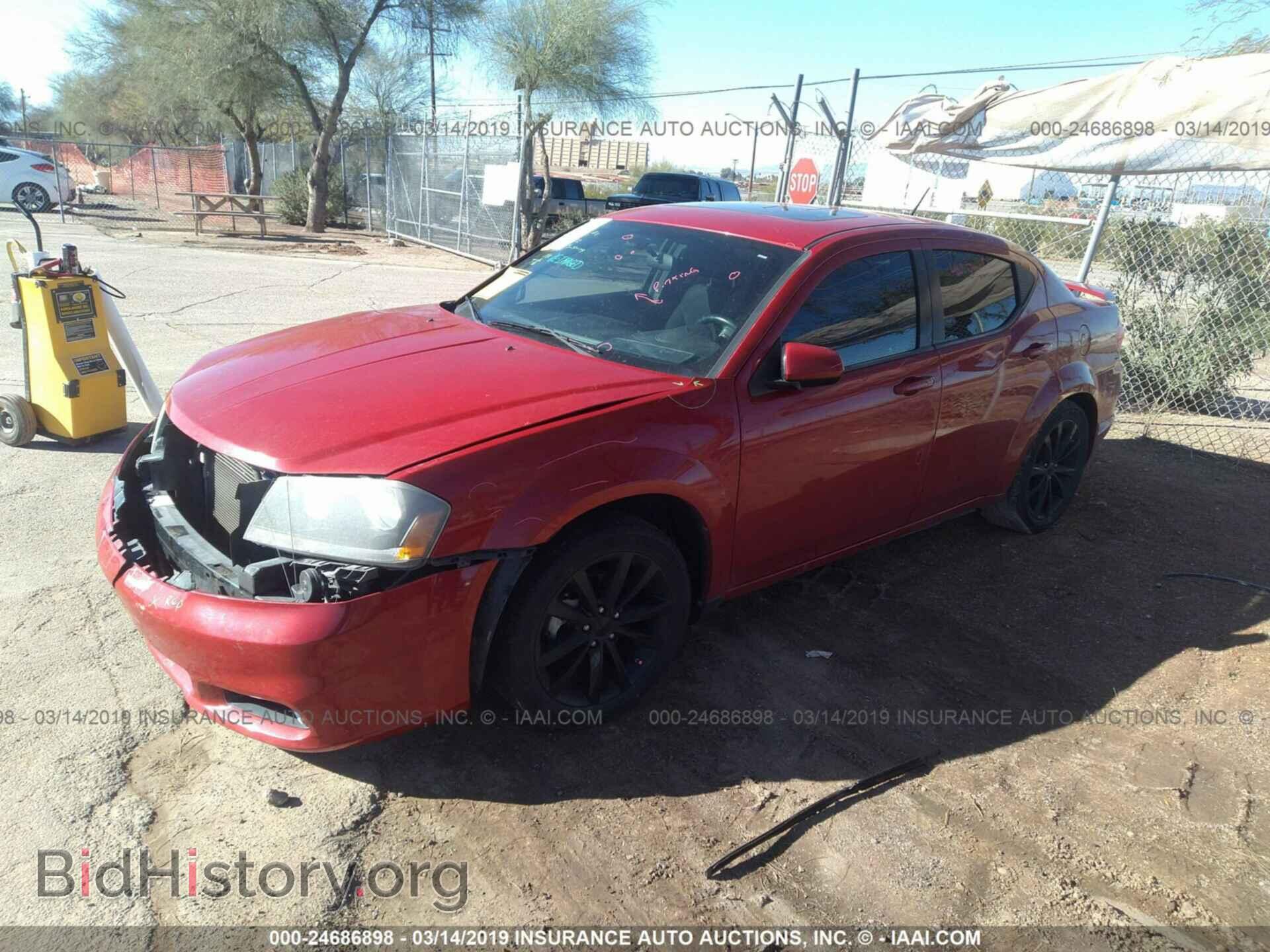2013 DODGE AVENGER - VIN: 1C3CDZCB6DN682754 - Photo 2