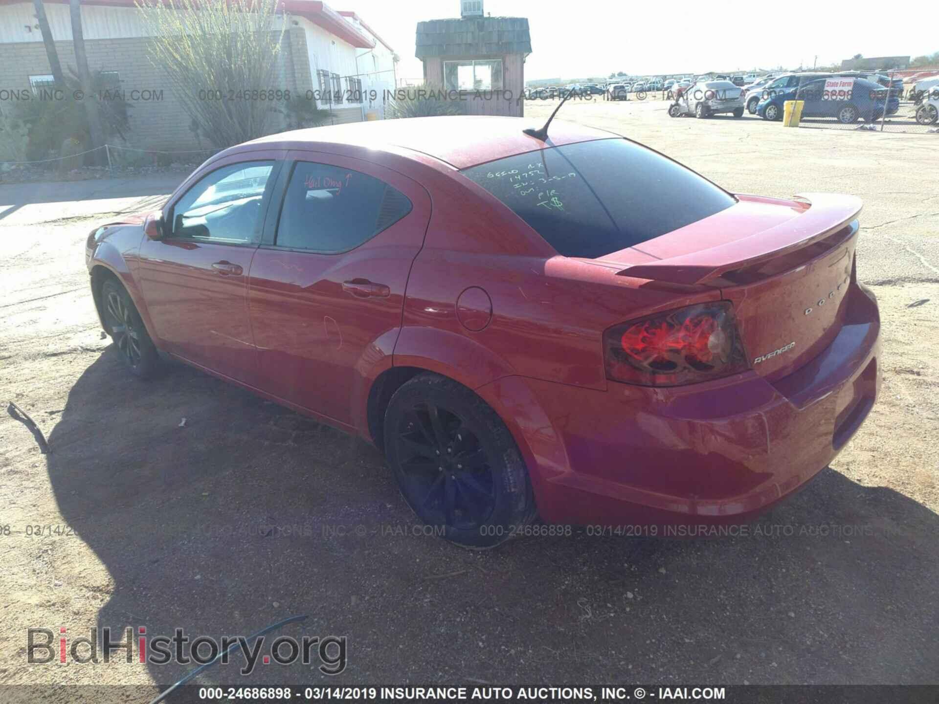 2013 DODGE AVENGER - VIN: 1C3CDZCB6DN682754 - Photo 3