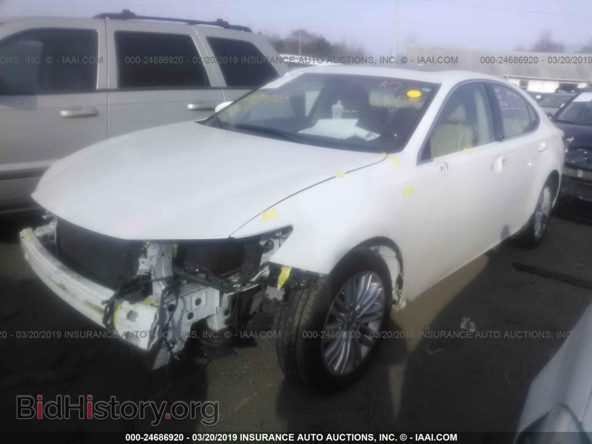 2013 LEXUS ES - VIN: JTHBK1GG2D2038608 - Фото 2