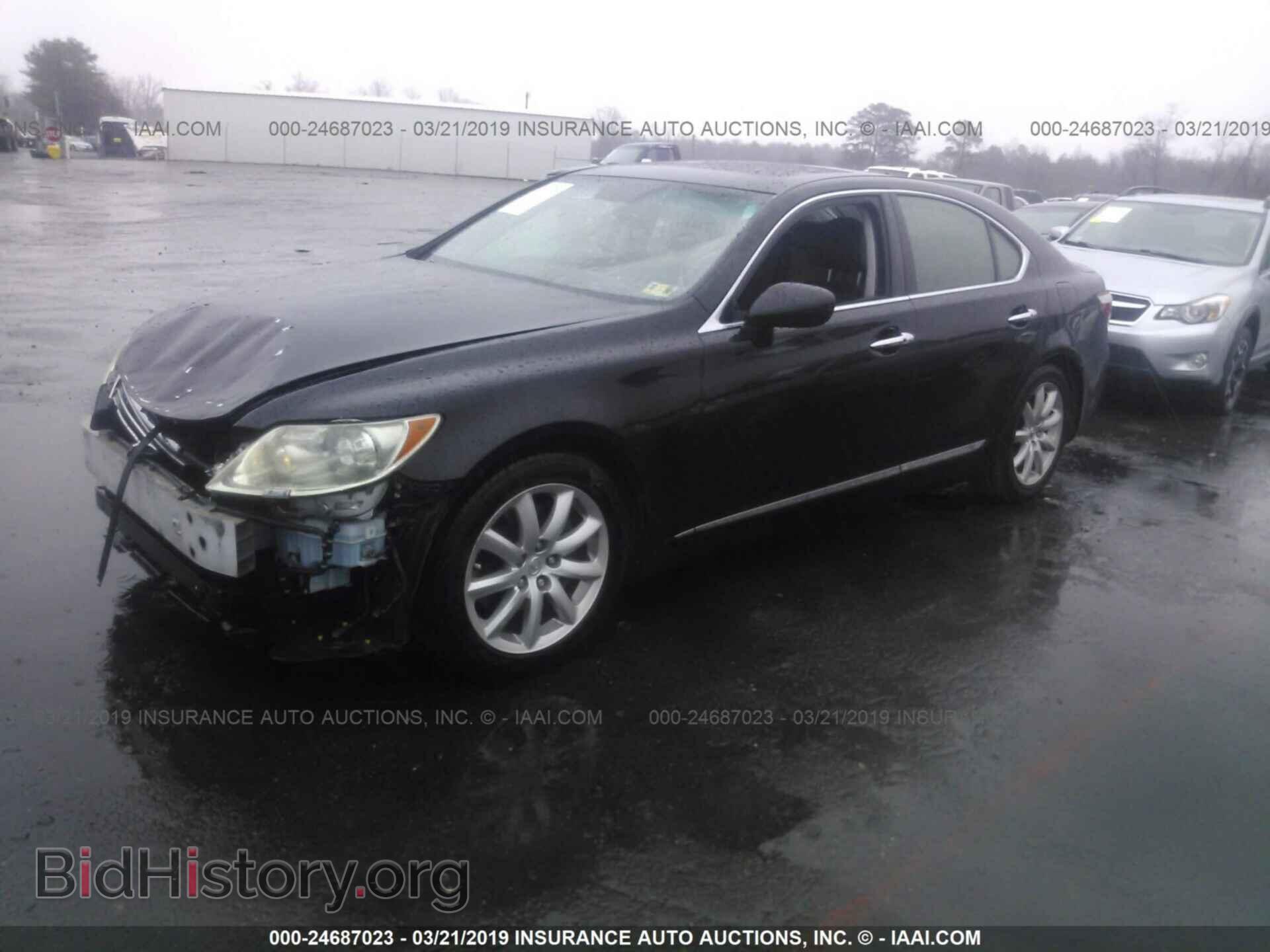 2008 LEXUS LS - VIN: JTHBL46F185059641 - Фото 2