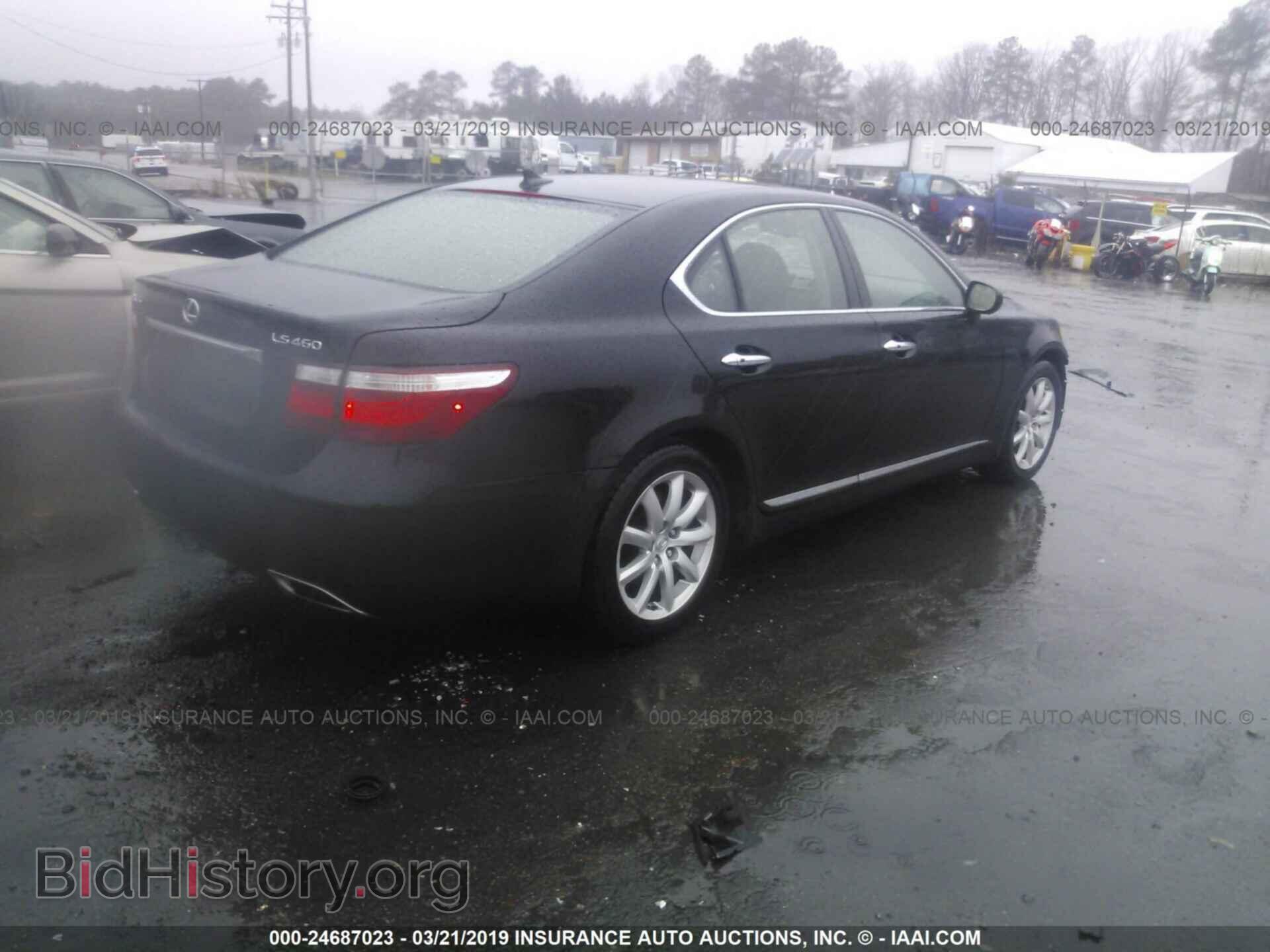 2008 LEXUS LS - VIN: JTHBL46F185059641 - Фото 4