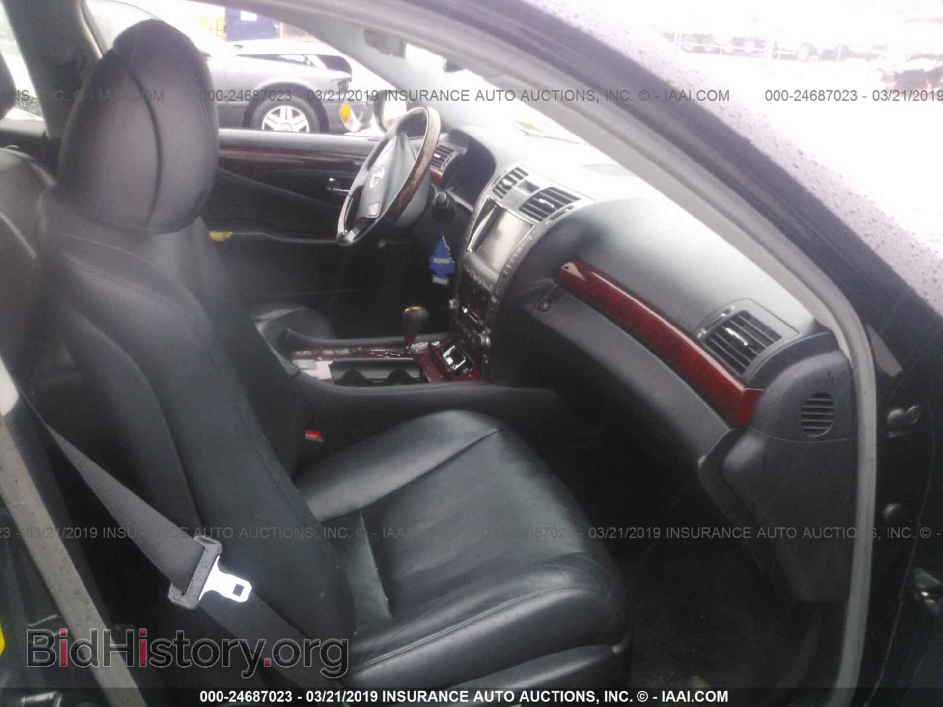2008 LEXUS LS - VIN: JTHBL46F185059641 - Фото 5