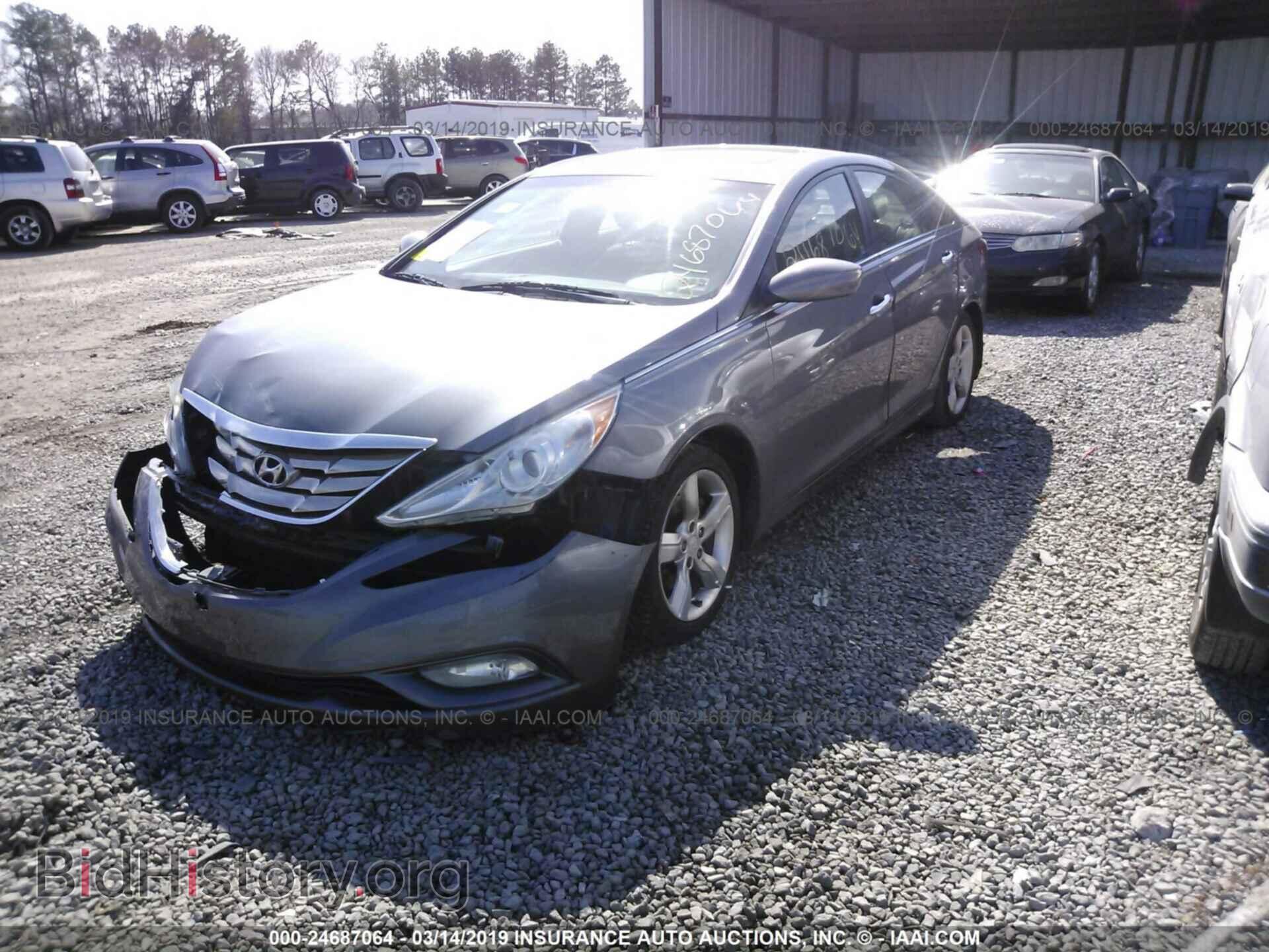 2012 HYUNDAI SONATA - VIN: 5NPEC4AB6CH419496 - Фото 2