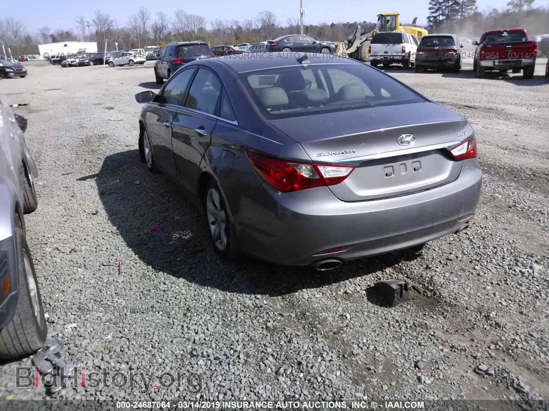 2012 HYUNDAI SONATA - VIN: 5NPEC4AB6CH419496 - Фото 3