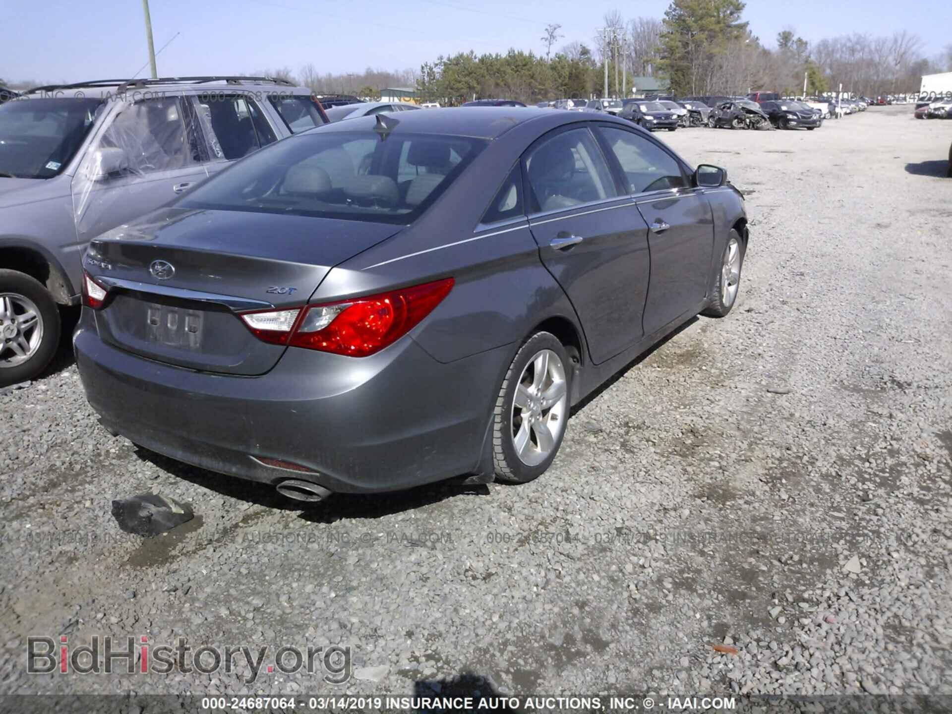 2012 HYUNDAI SONATA - VIN: 5NPEC4AB6CH419496 - Фото 4