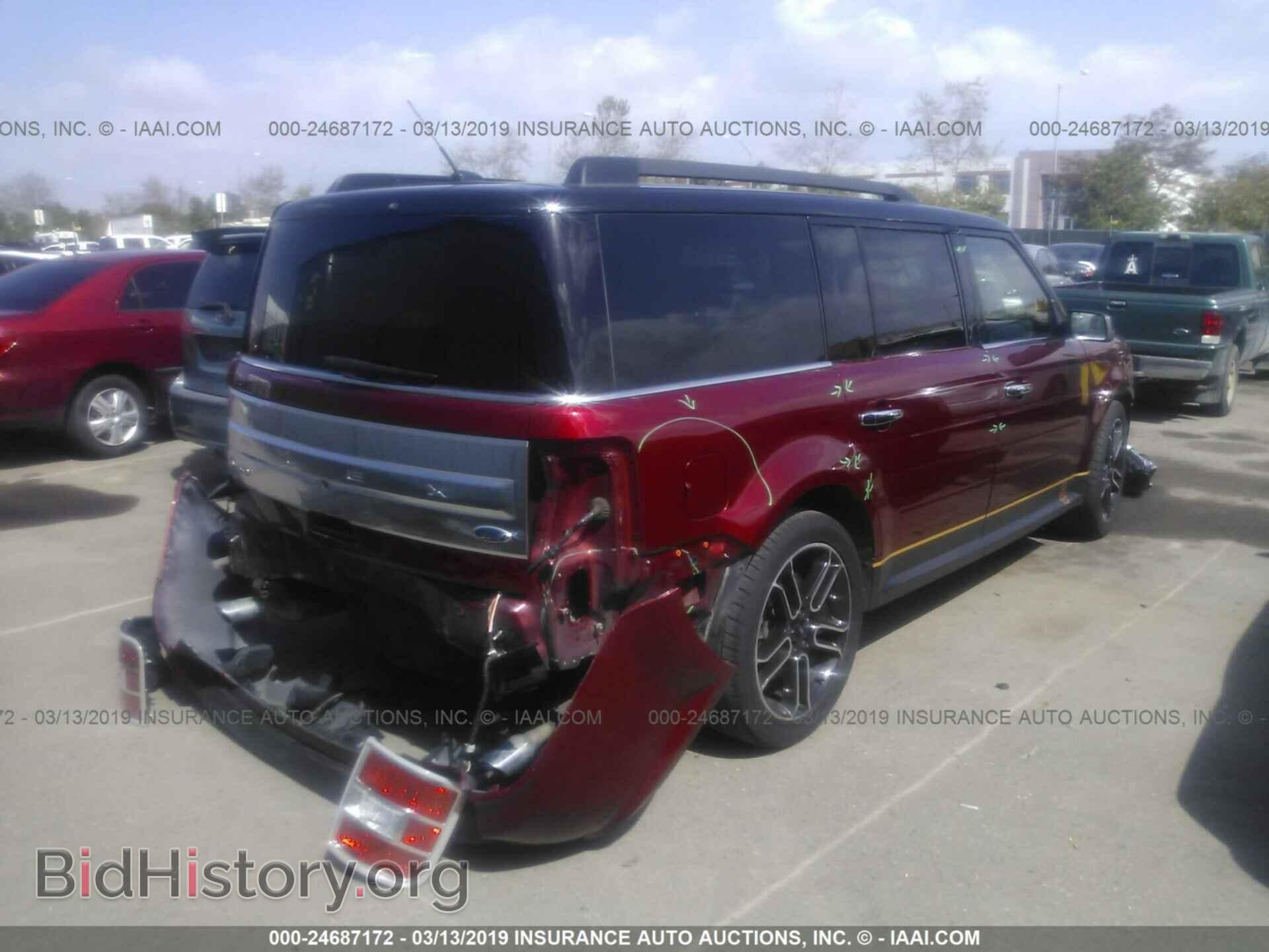2014 FORD FLEX - VIN: 2FMGK5D84EBD14306 - Фото 4
