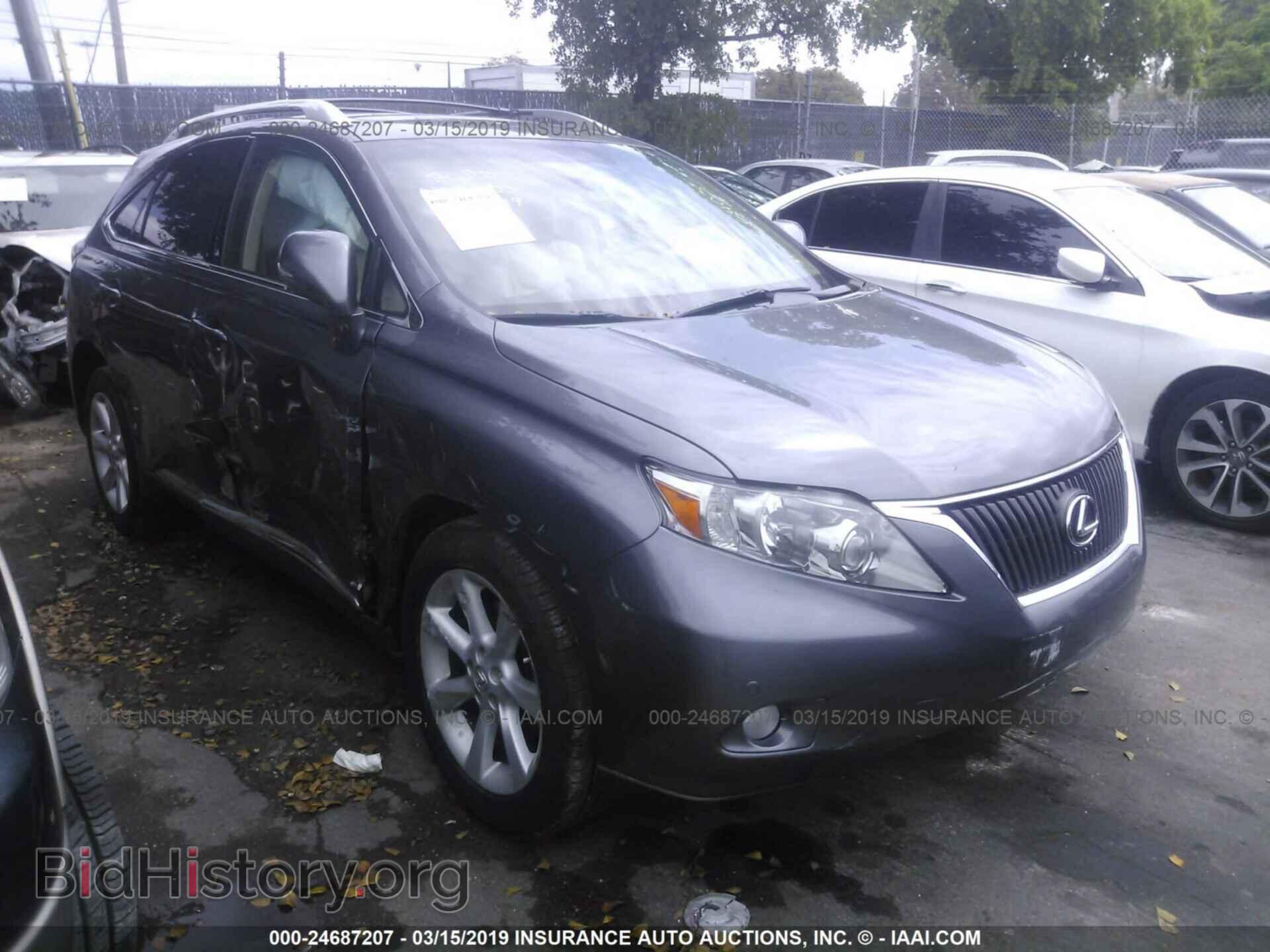 Photo 2T2ZK1BA5CC066403 - LEXUS RX 2012