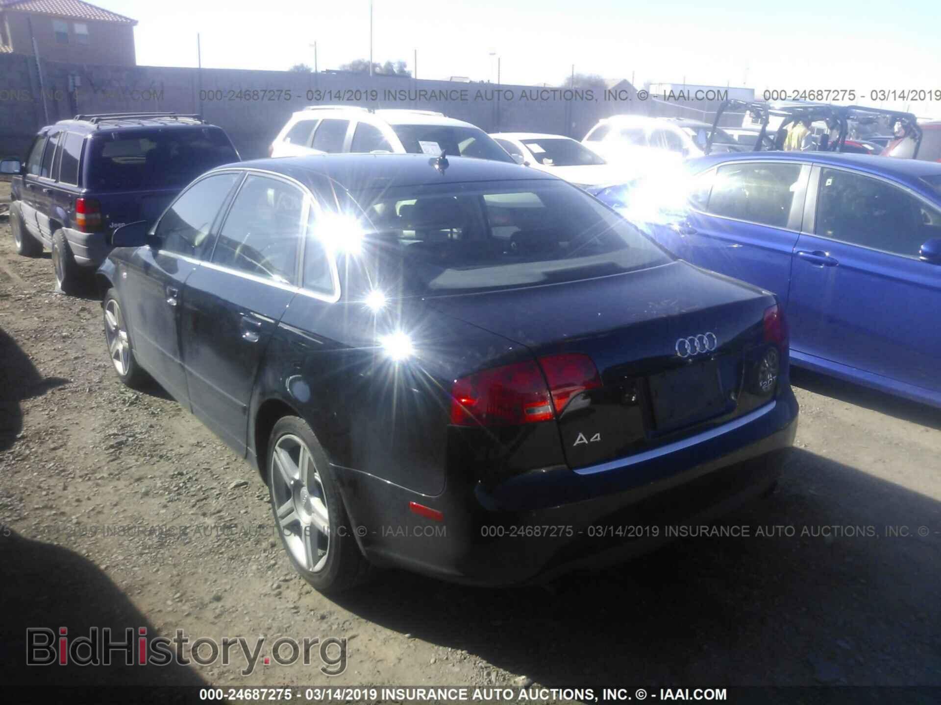 2007 AUDI A4 - VIN: WAUAF78E37A093125 - Photo 3