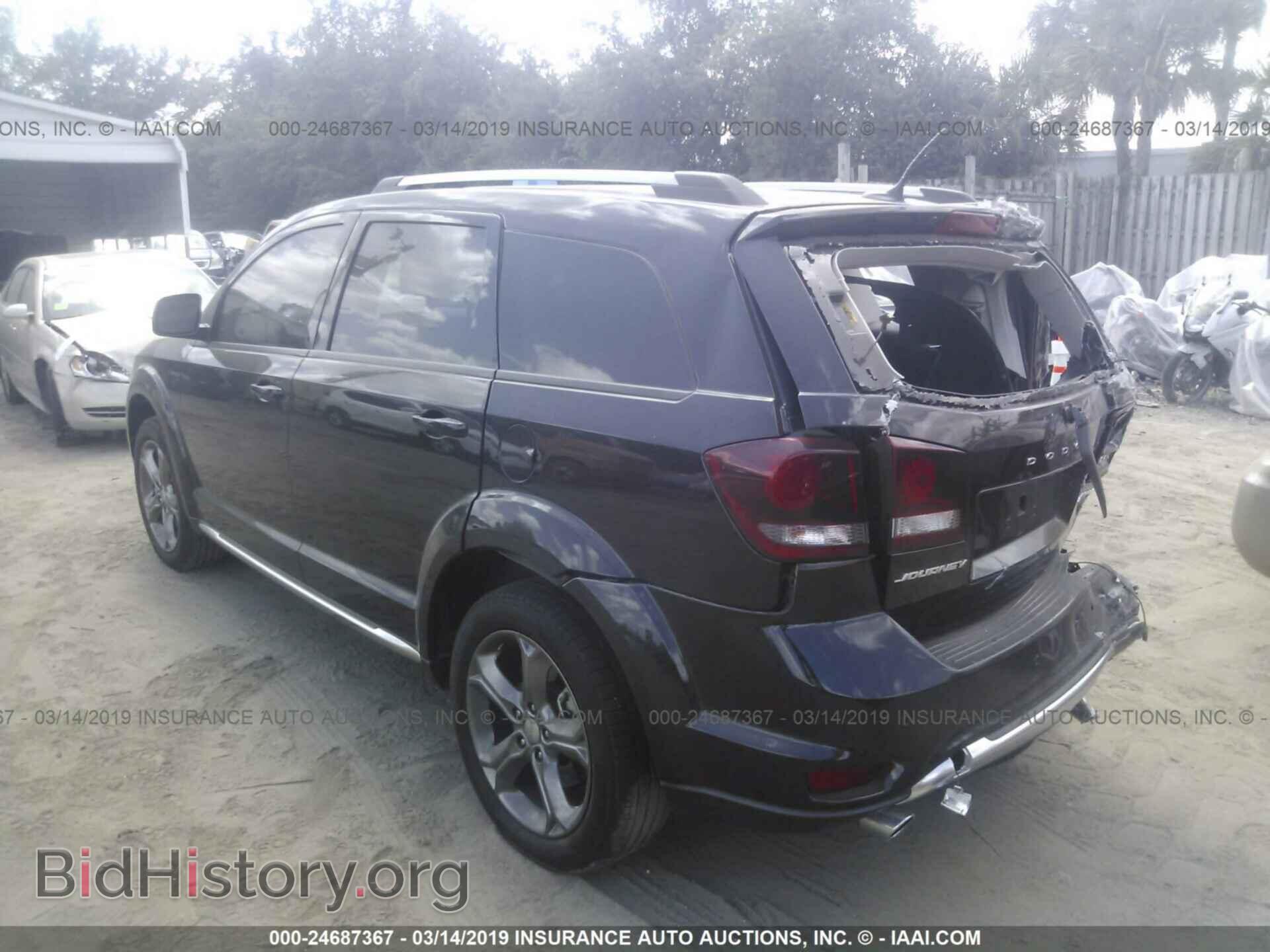 2015 DODGE JOURNEY - VIN: 3C4PDCGGXFT622933 - Фото 3