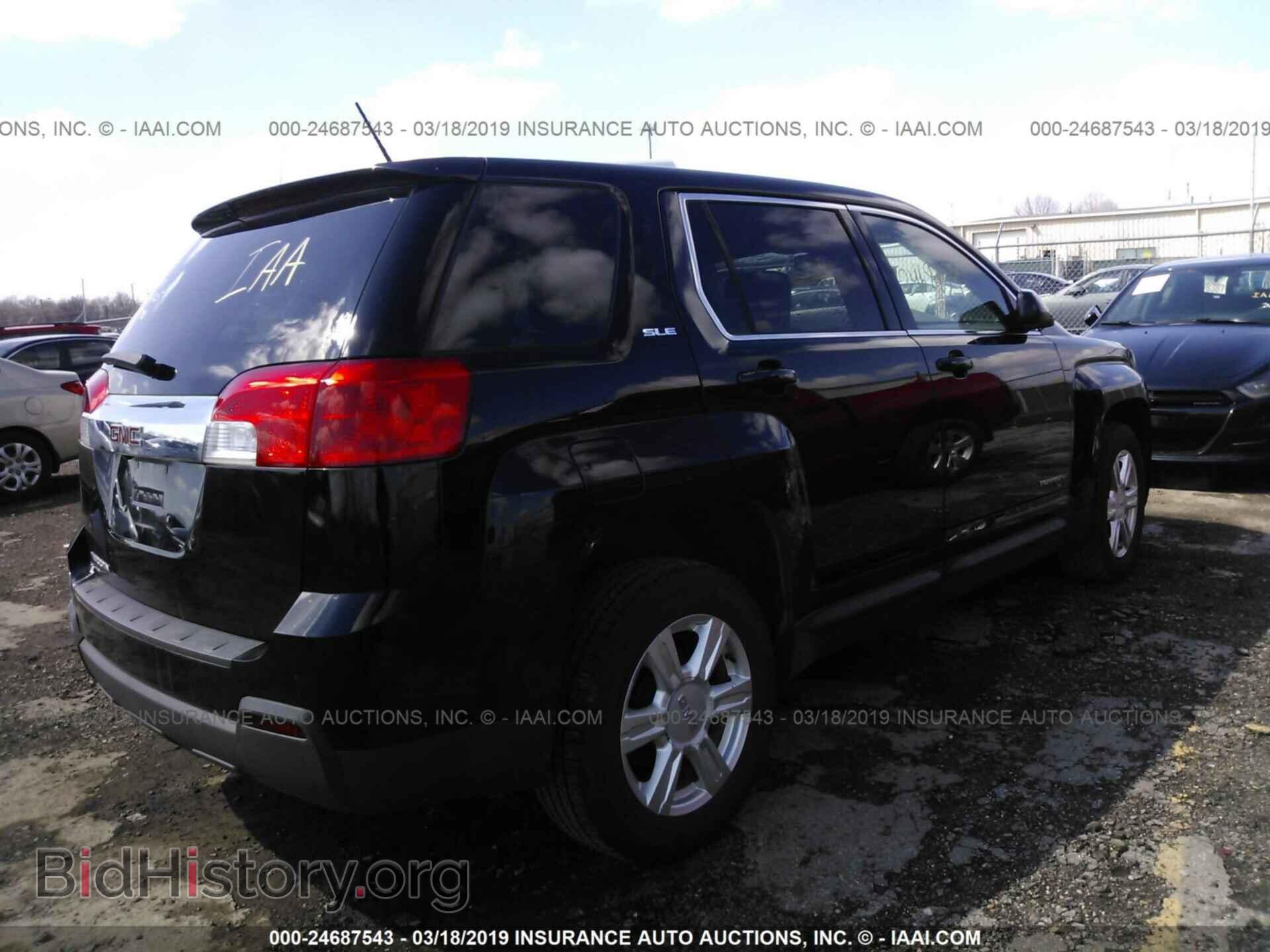 2014 GMC TERRAIN - VIN: 2GKALMEK2E6343991 - Фото 4