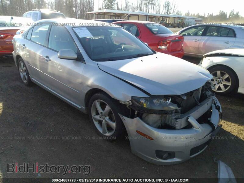 2007 Mazda 6 I (VIN 1YVHP85C675M55281) — photo 1 of 10, IAAI, damage: front end