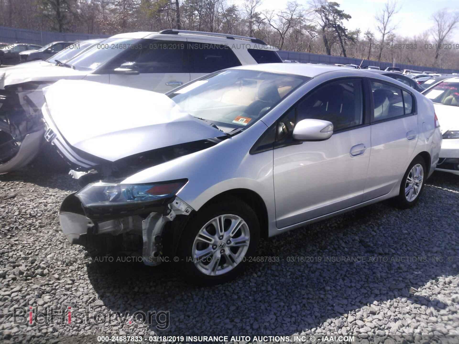 2011 HONDA INSIGHT - VIN: JHMZE2H71BS012461 - Фото 2