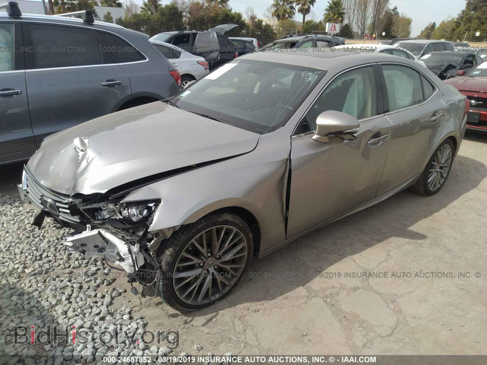 2016 LEXUS IS - VIN: JTHBA1D26G5014875 - Фото 2