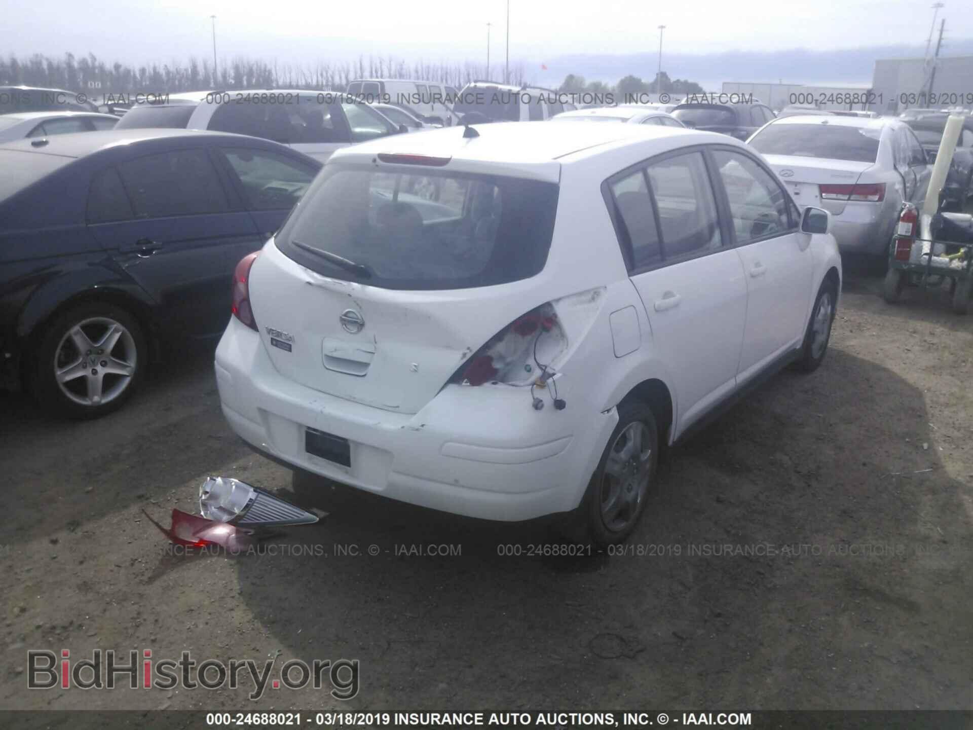 2007 NISSAN VERSA - VIN: 3N1BC13E27L443375 - Фото 4