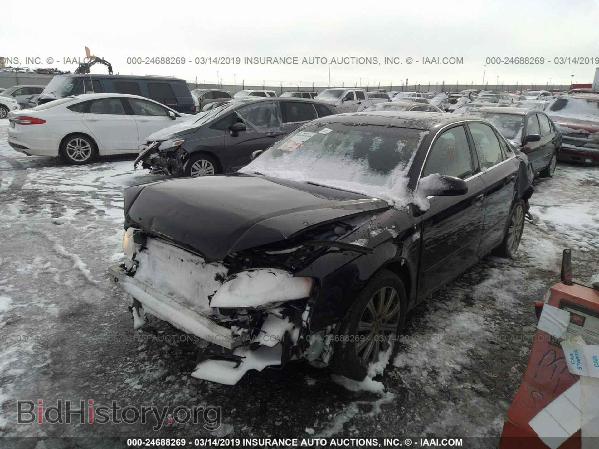 2008 AUDI A4 - VIN: WAUDF78E18A051499 - Фото 2