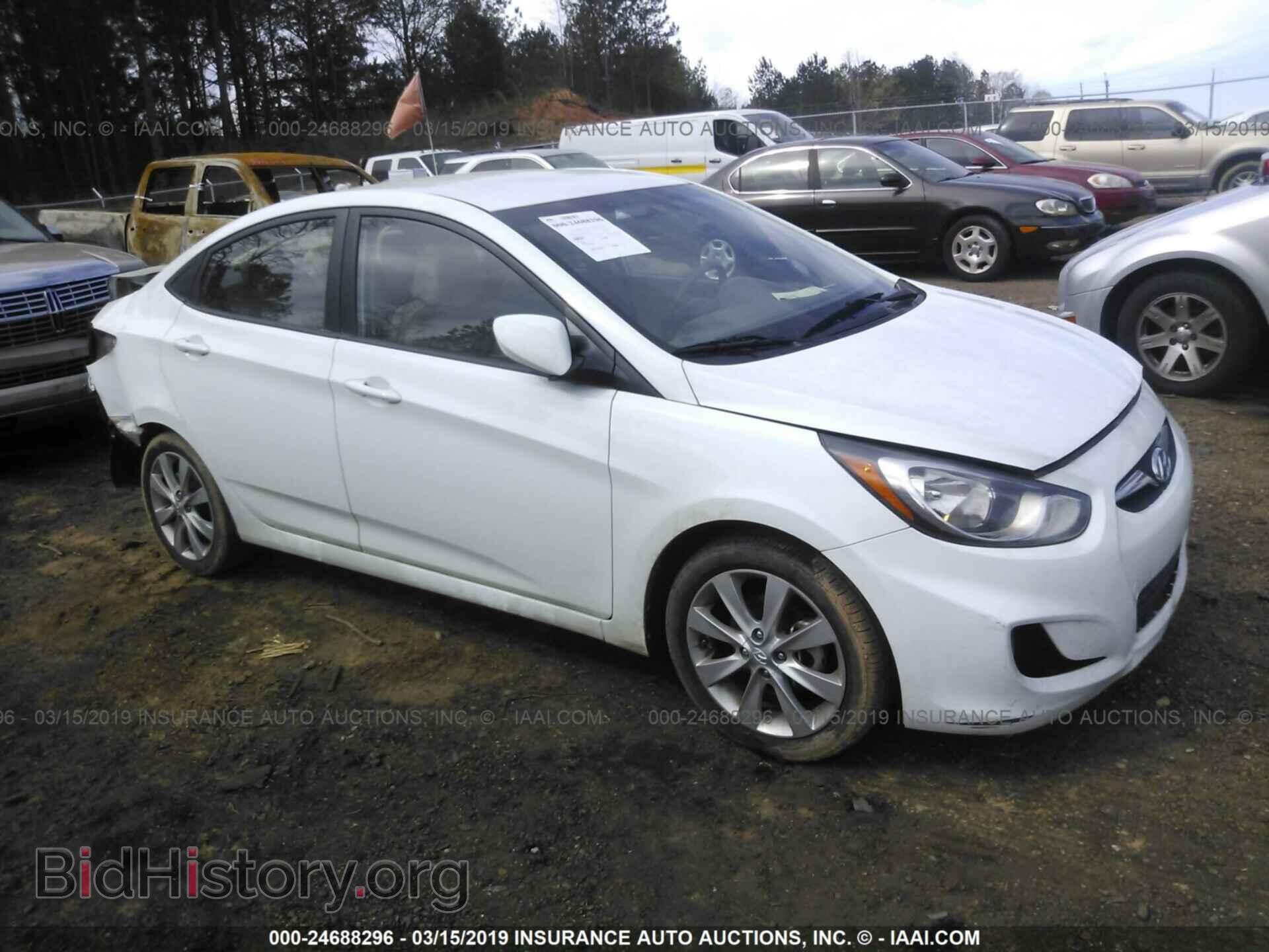 Фотография KMHCU4AEXCU070097 - HYUNDAI ACCENT 2012