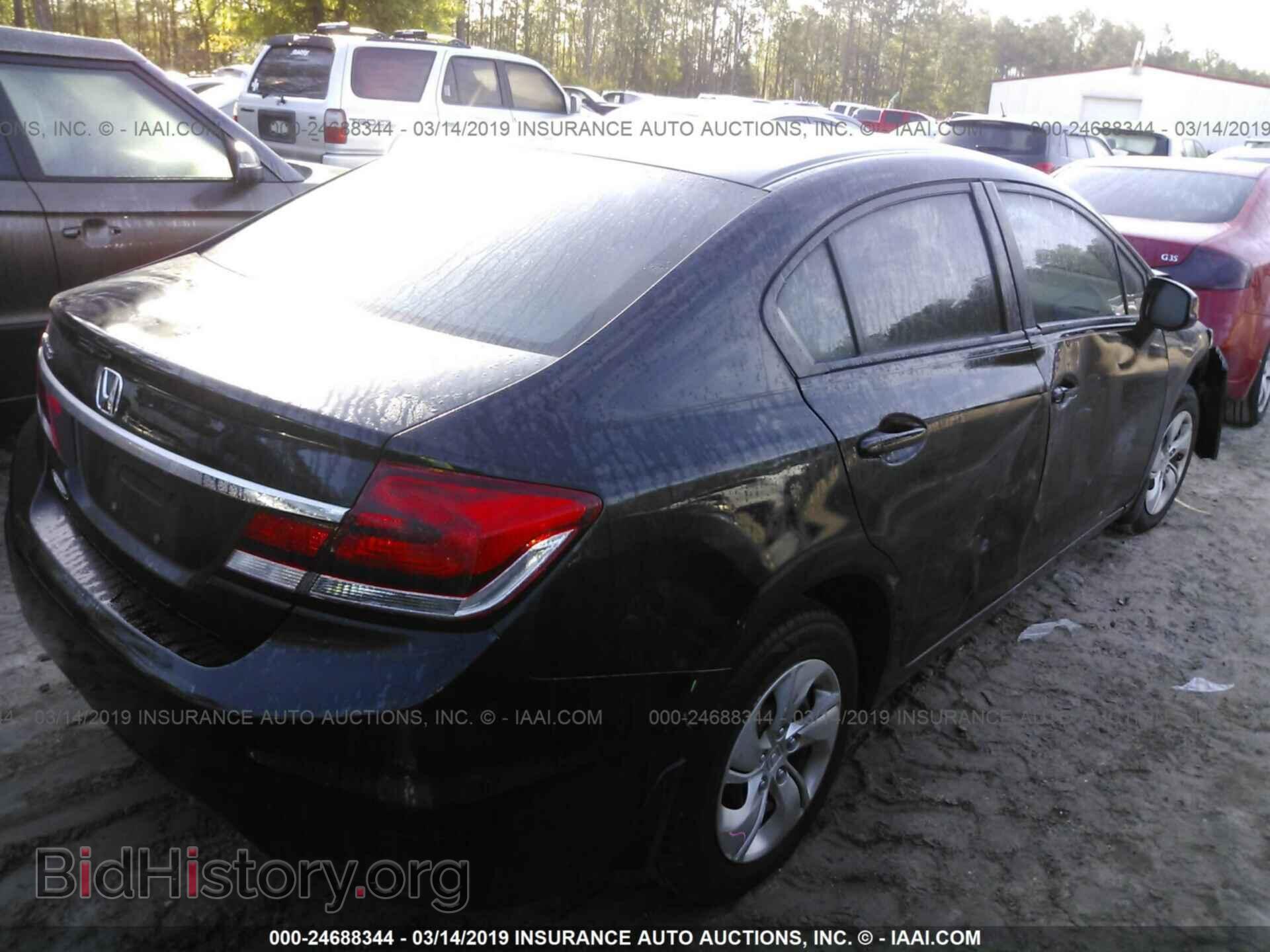 2013 HONDA CIVIC - VIN: 19XFB2F56DE091100 - Фото 4