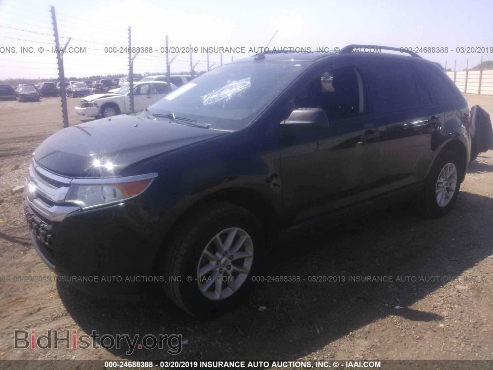 2014 FORD EDGE - VIN: 2FMDK3GC4EBA15163 - Фото 2