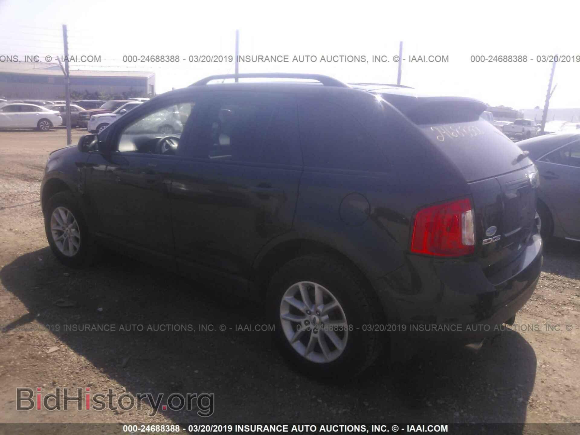 2014 FORD EDGE - VIN: 2FMDK3GC4EBA15163 - Фото 3