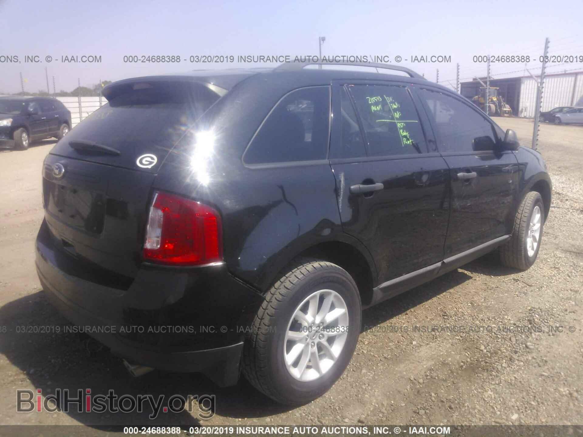 2014 FORD EDGE - VIN: 2FMDK3GC4EBA15163 - Фото 4