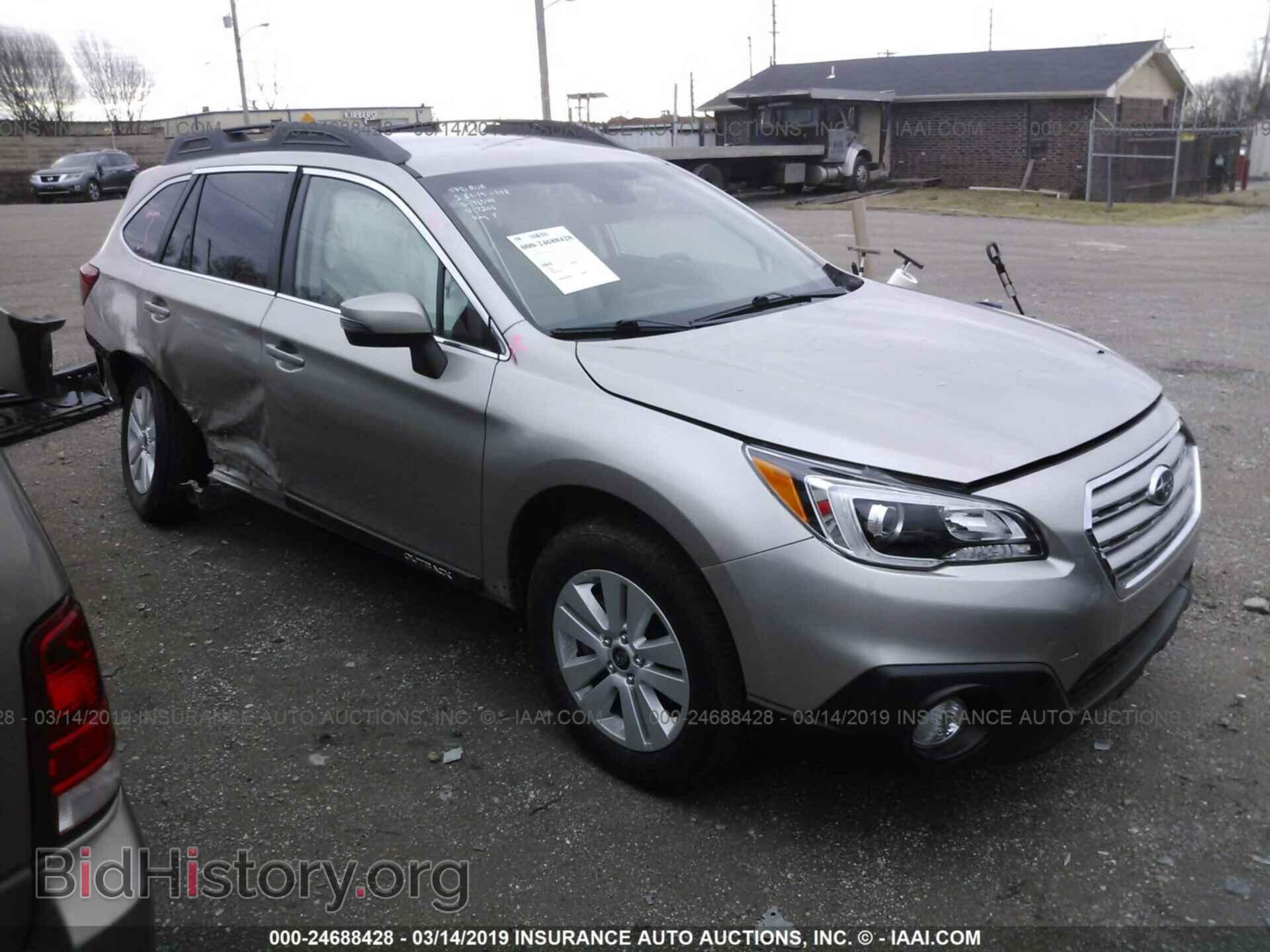 Фотография 4S4BSAFC0H3437206 - SUBARU OUTBACK 2017