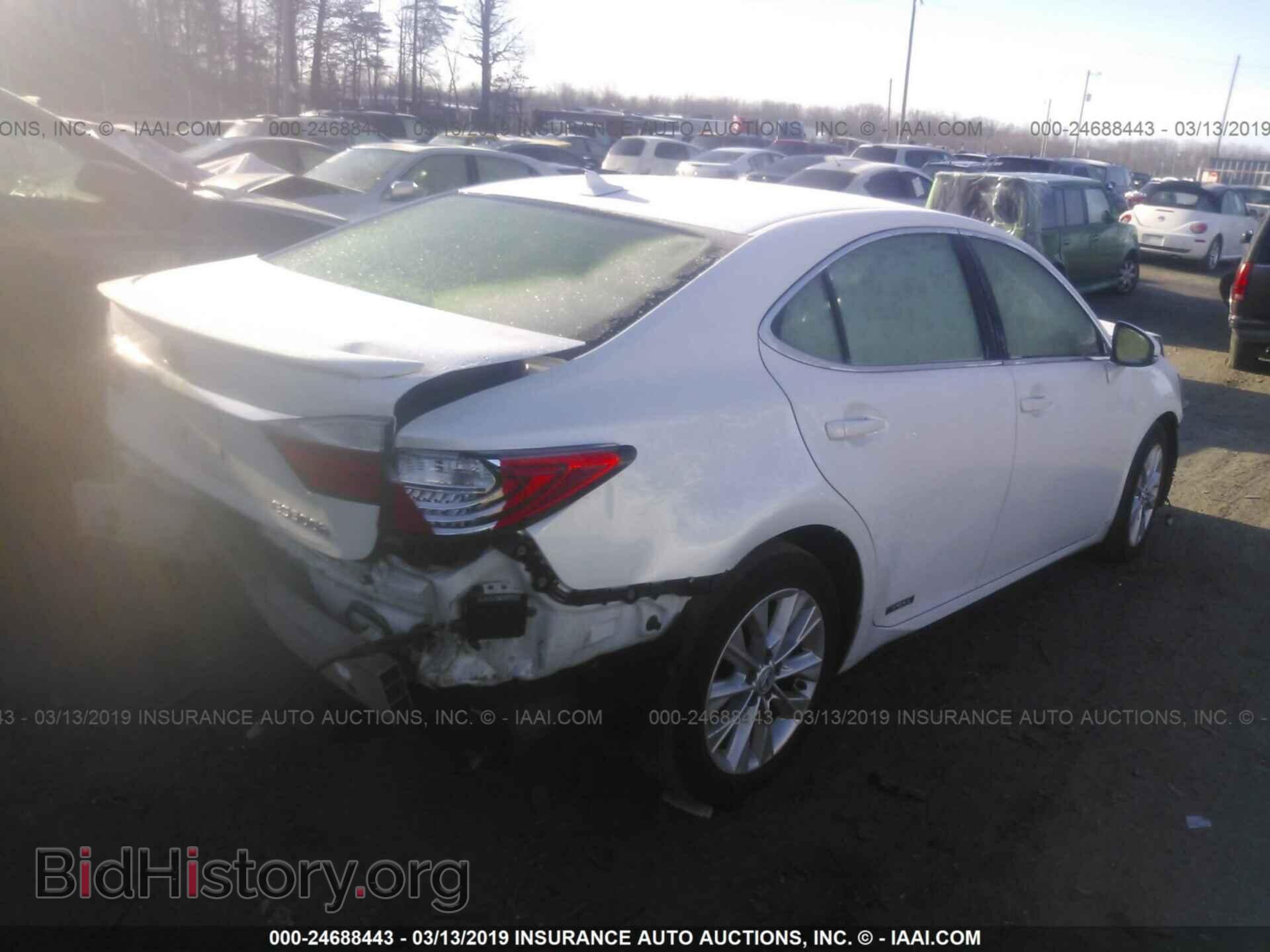 2013 LEXUS ES - VIN: JTHBW1GG8D2030887 - Photo 4