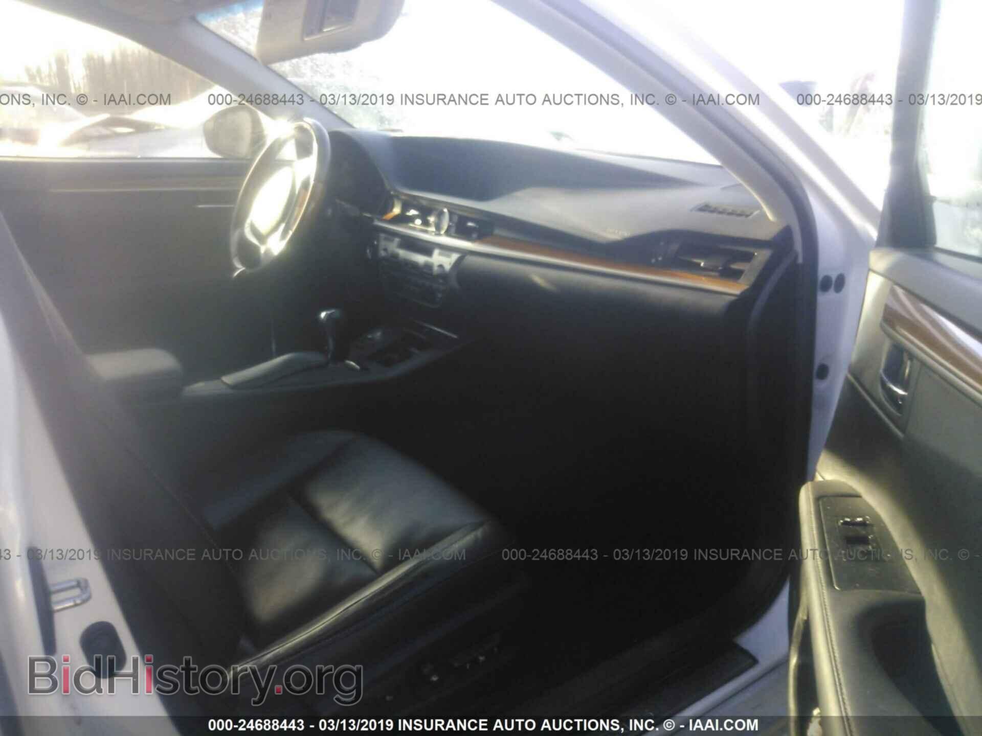 2013 LEXUS ES - VIN: JTHBW1GG8D2030887 - Photo 5