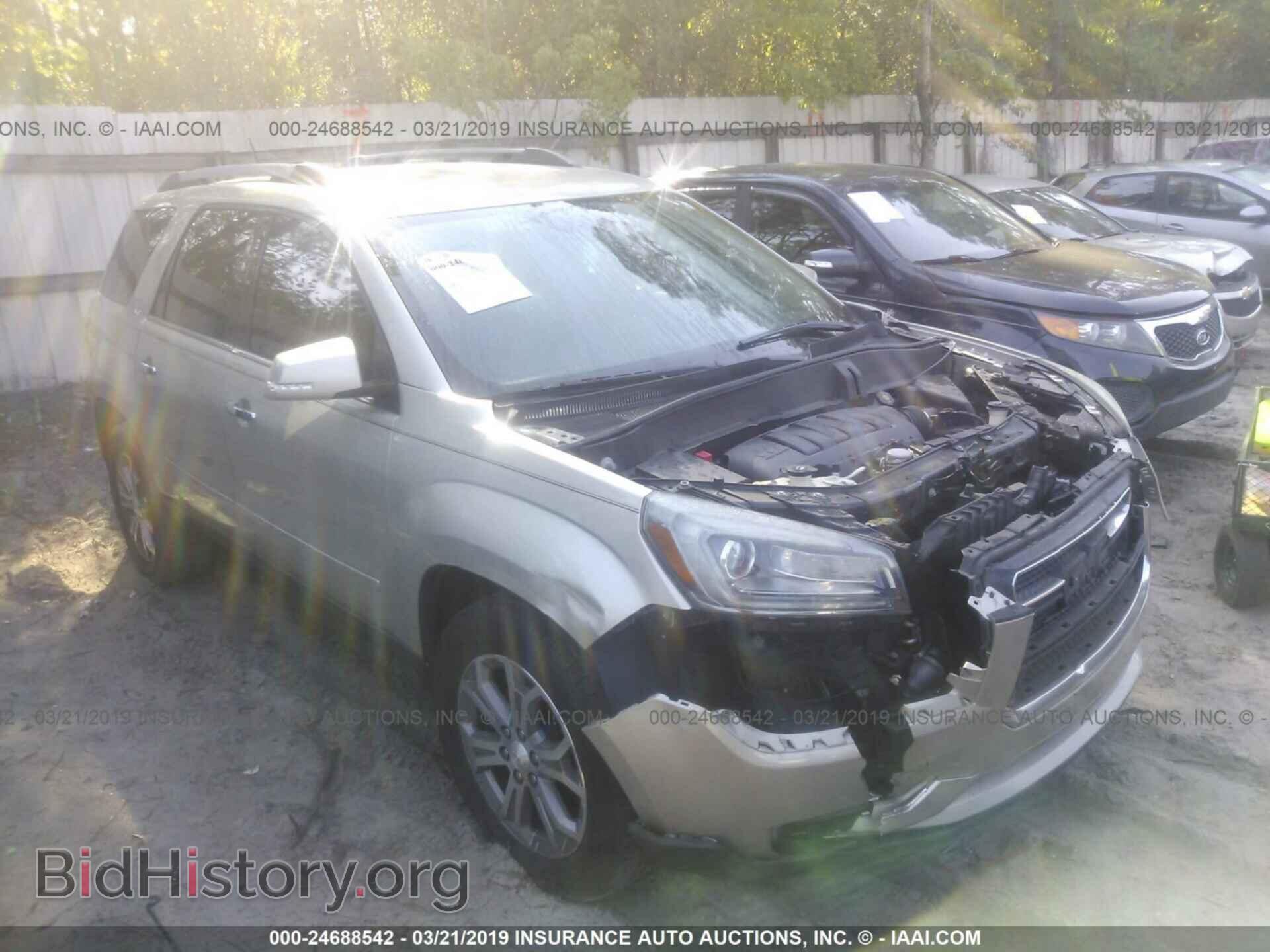 Фотография 1GKKRRKD3DJ236844 - GMC ACADIA 2013