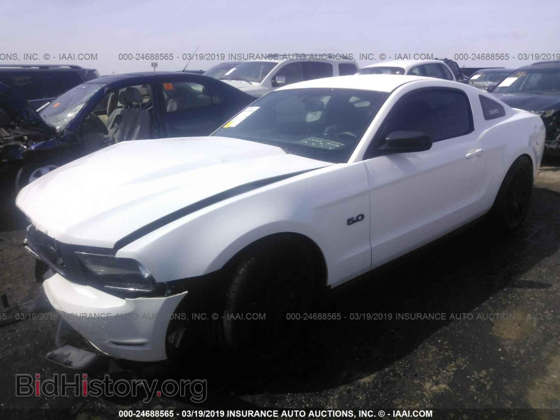 2012 FORD MUSTANG - VIN: 1ZVBP8CF5C5216062 - Фото 2