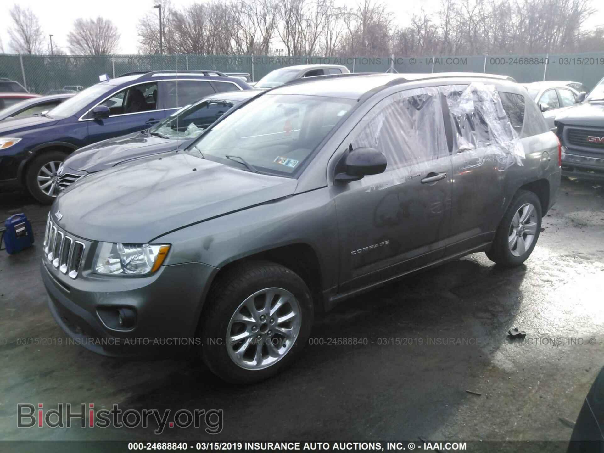 2012 JEEP COMPASS - VIN: 1C4NJCBA2CD627161 - Фото 2