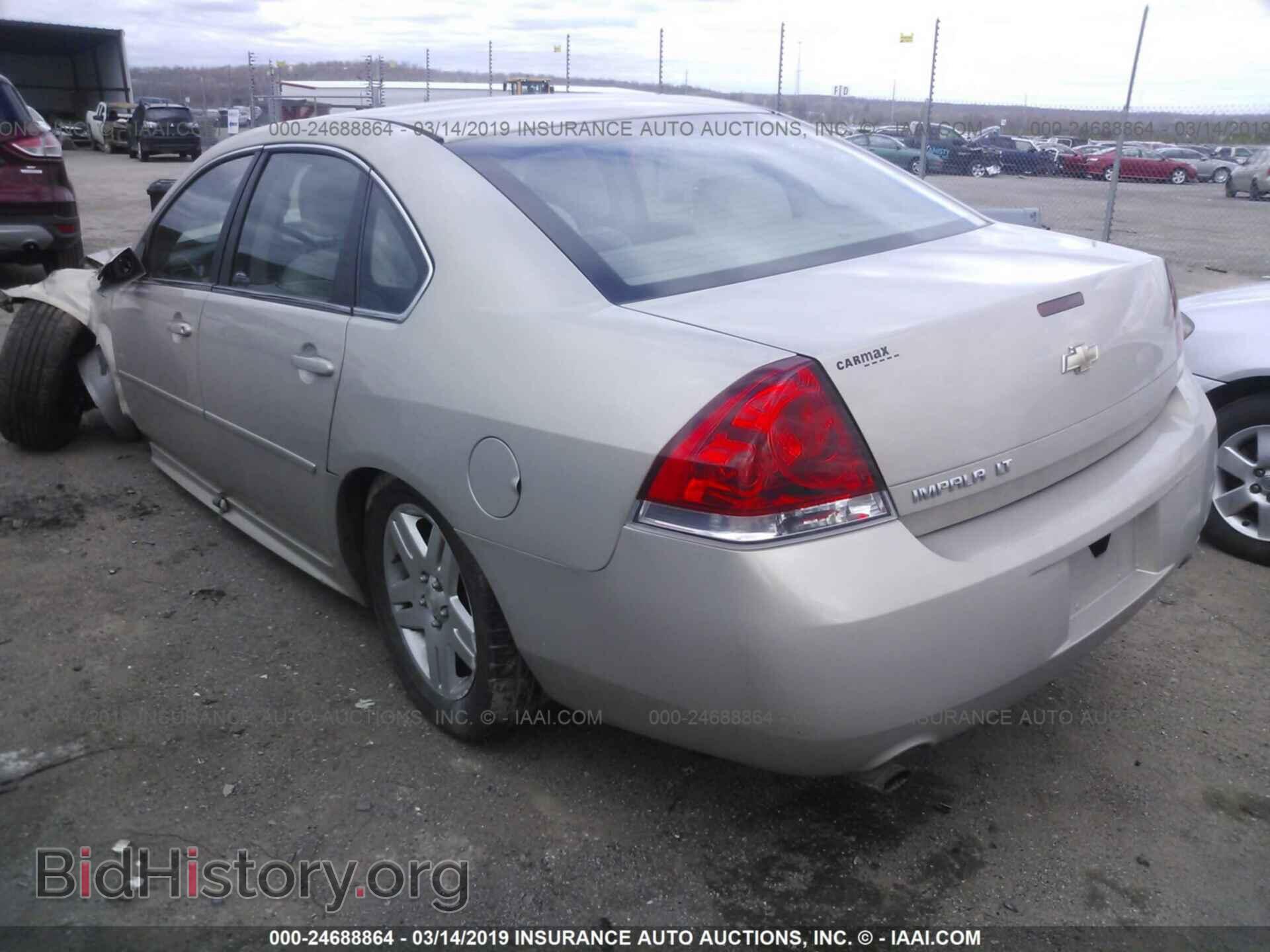 2012 CHEVROLET IMPALA - VIN: 2G1WG5E38C1266437 - Фото 3
